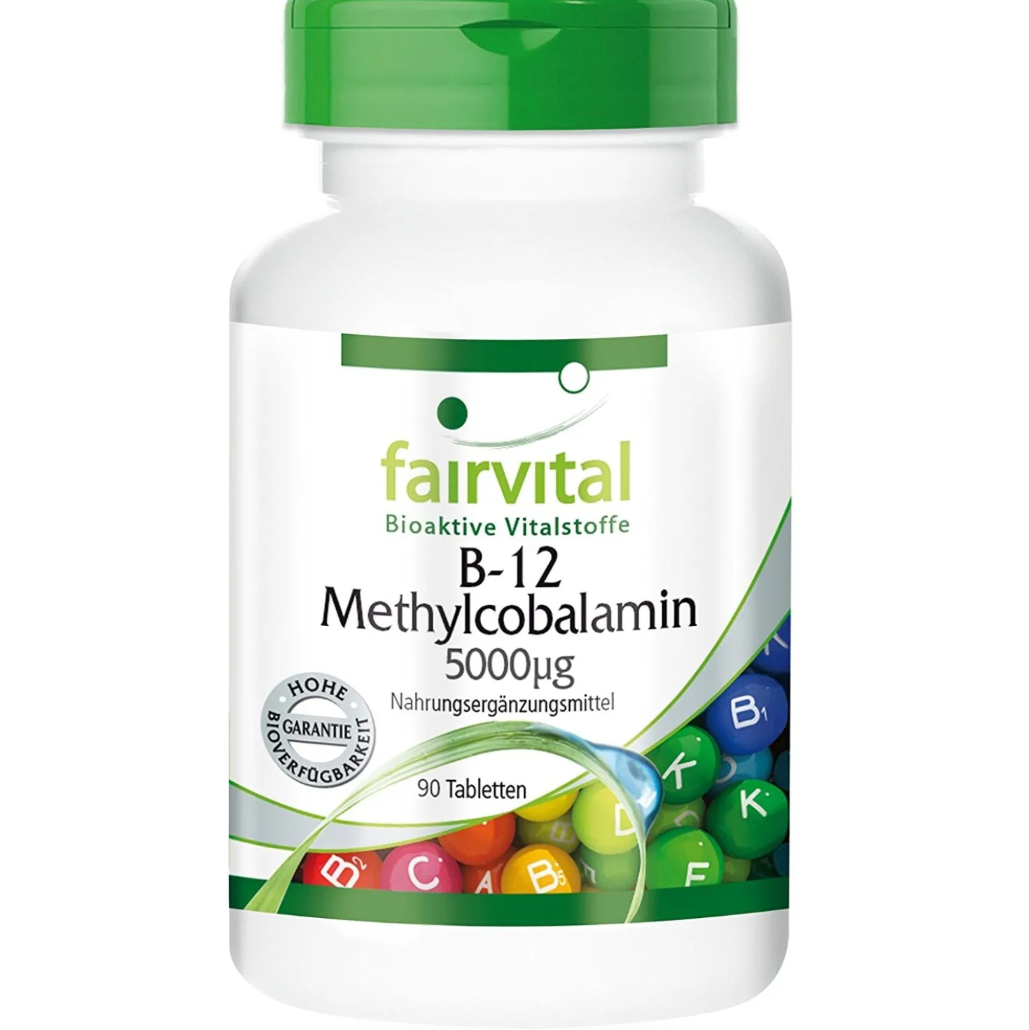 B-12 Methylcobalamin 5000µg (90 Tabletten)