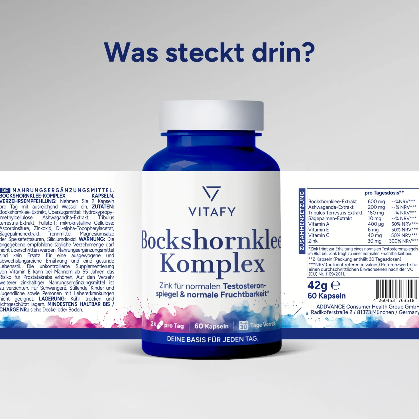 Bockshornklee Komplex (60 Kapseln)