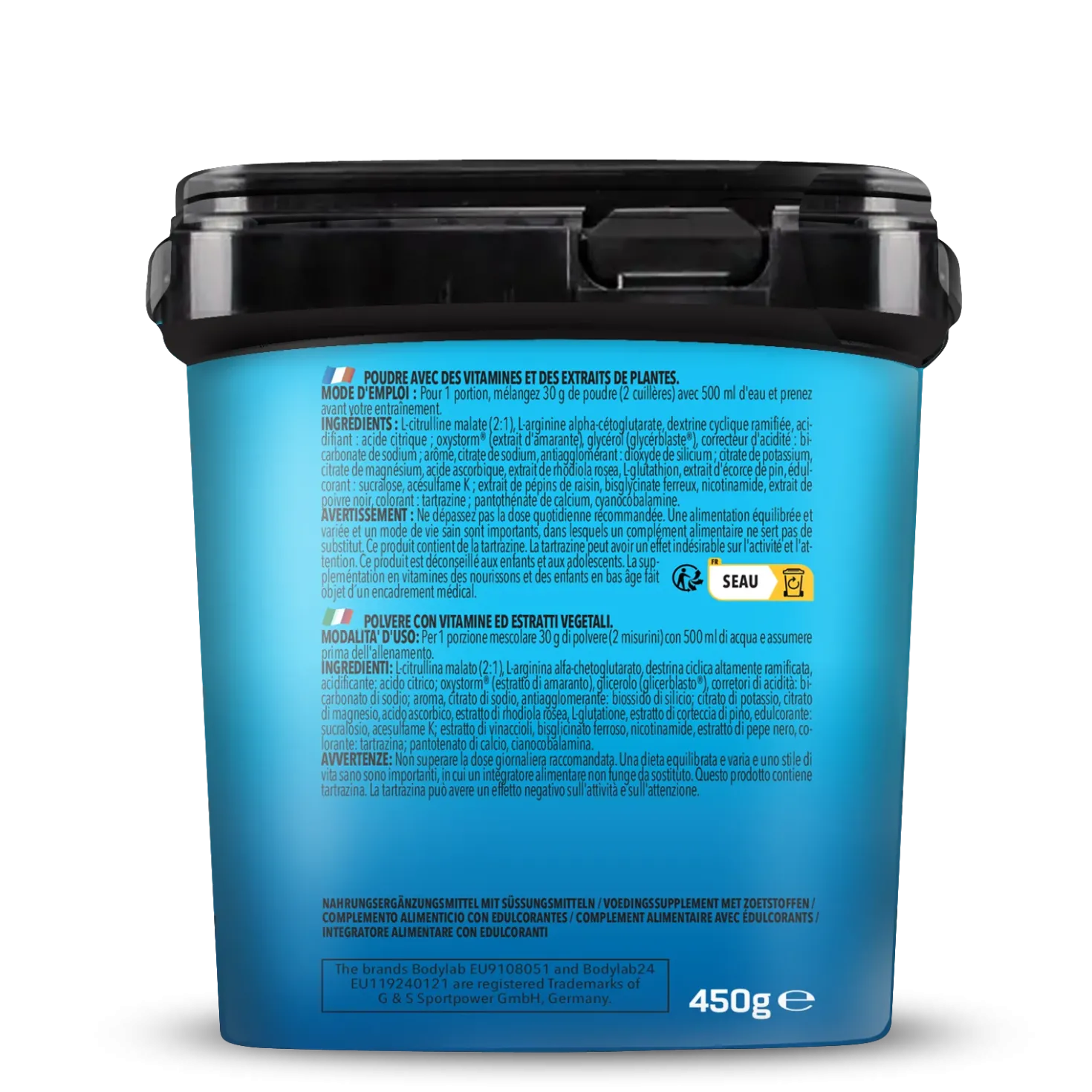 Bodybuilder Pump Pre Workout (450g)