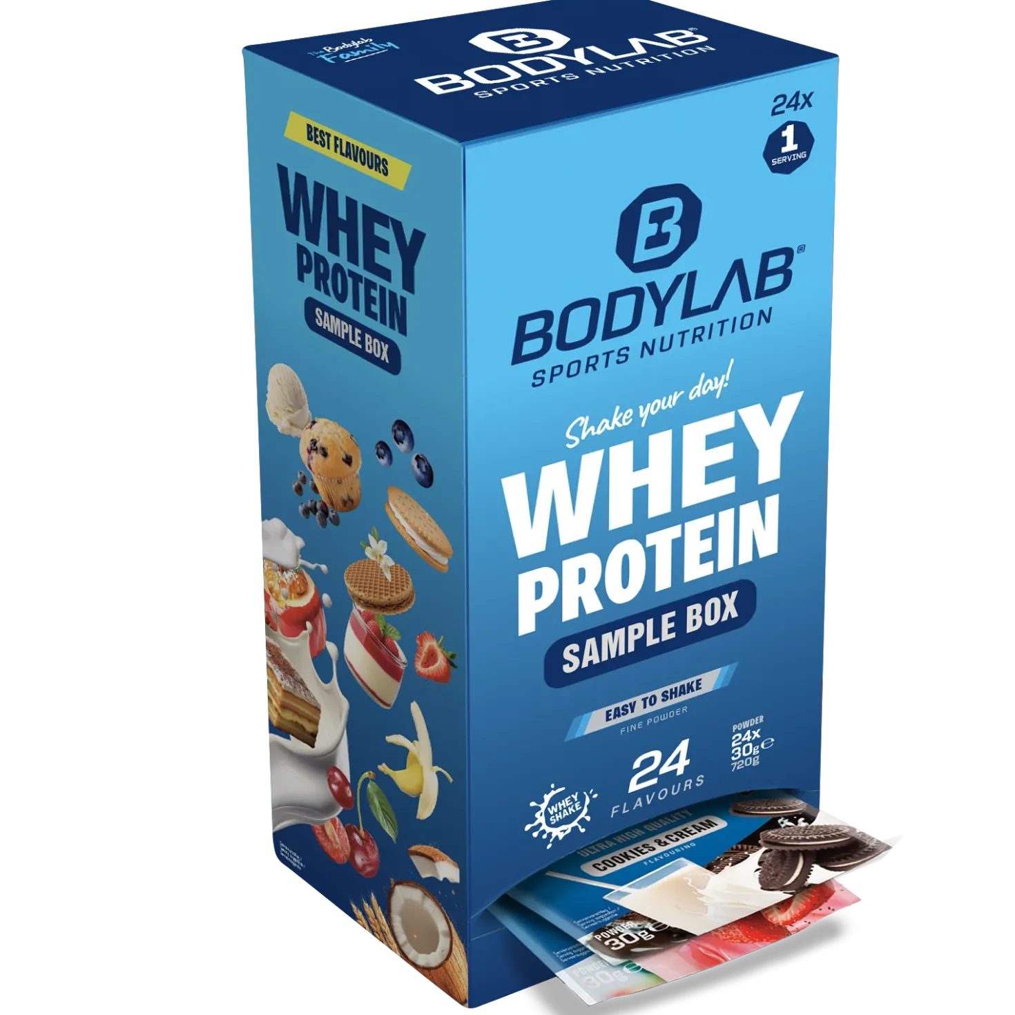 BODYLAB Whey Protein Adventskalender (24x30g)
