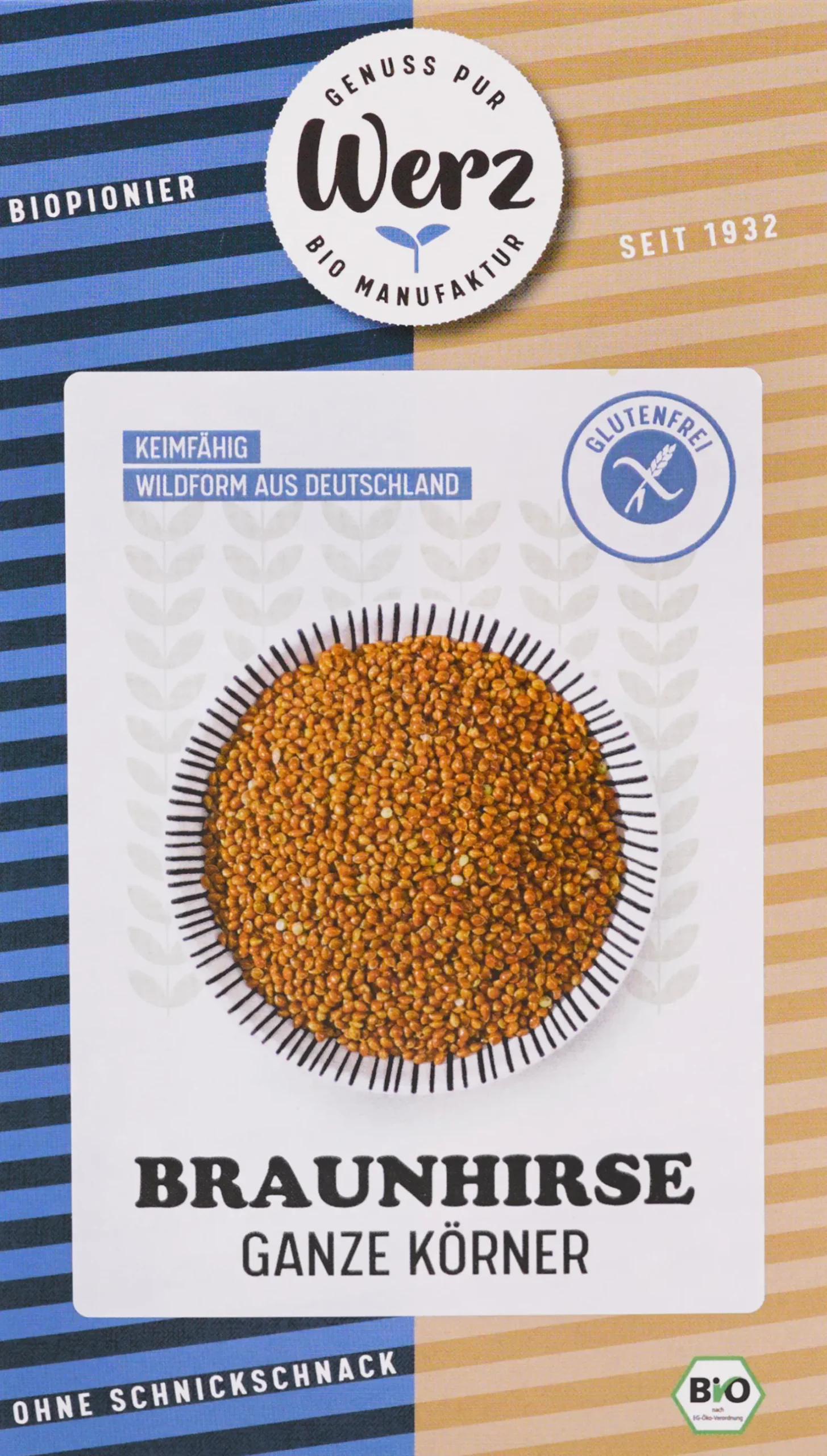 Braunhirse ganz und keimfähig bio (1000g)