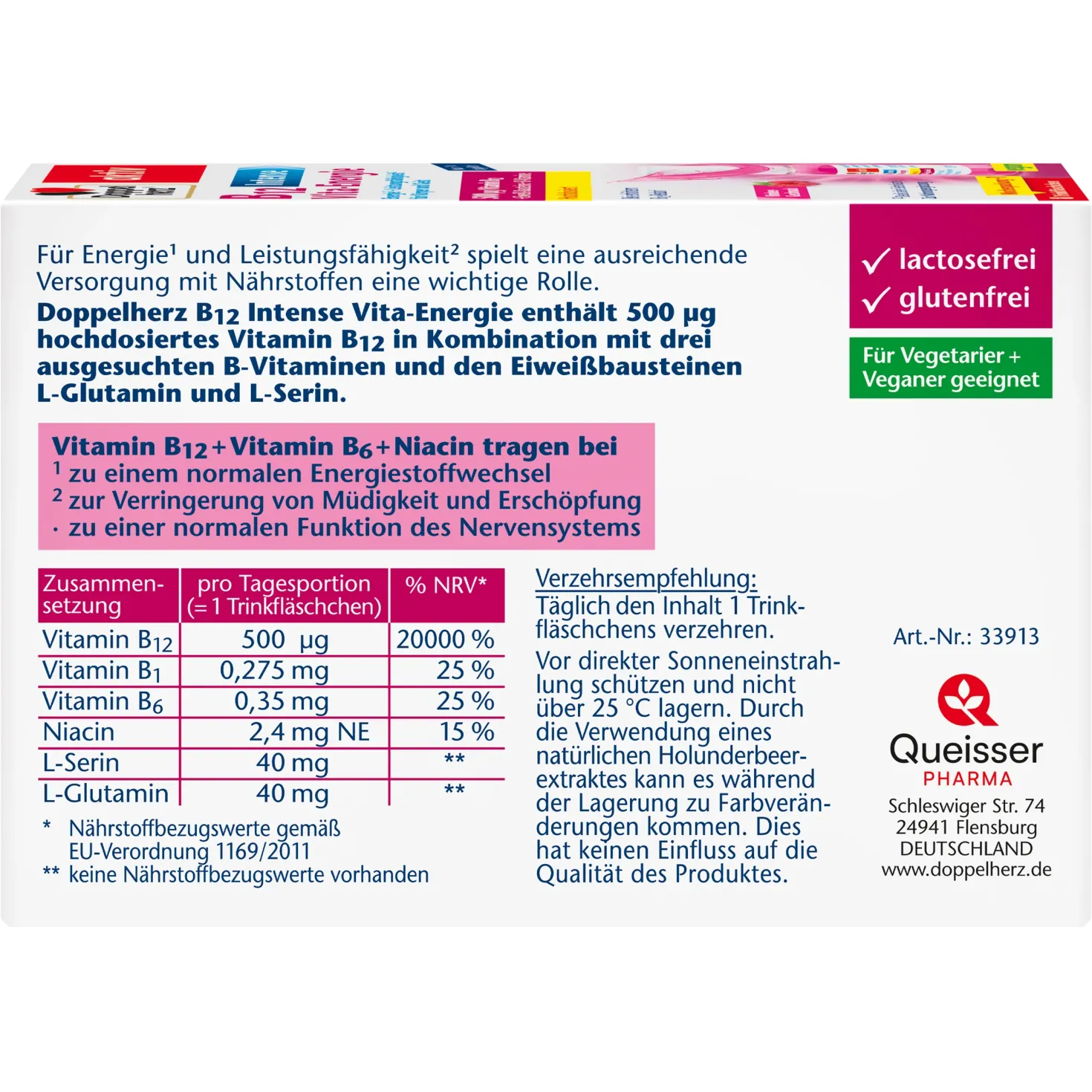 B12 Vita-Energie Trinkampullen (8x10ml)