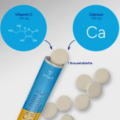 Calcium + Vitamin C - Orange (20 Brausetabletten)