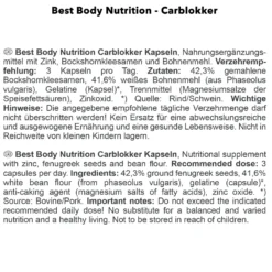 Carblokker (100 Kapseln)