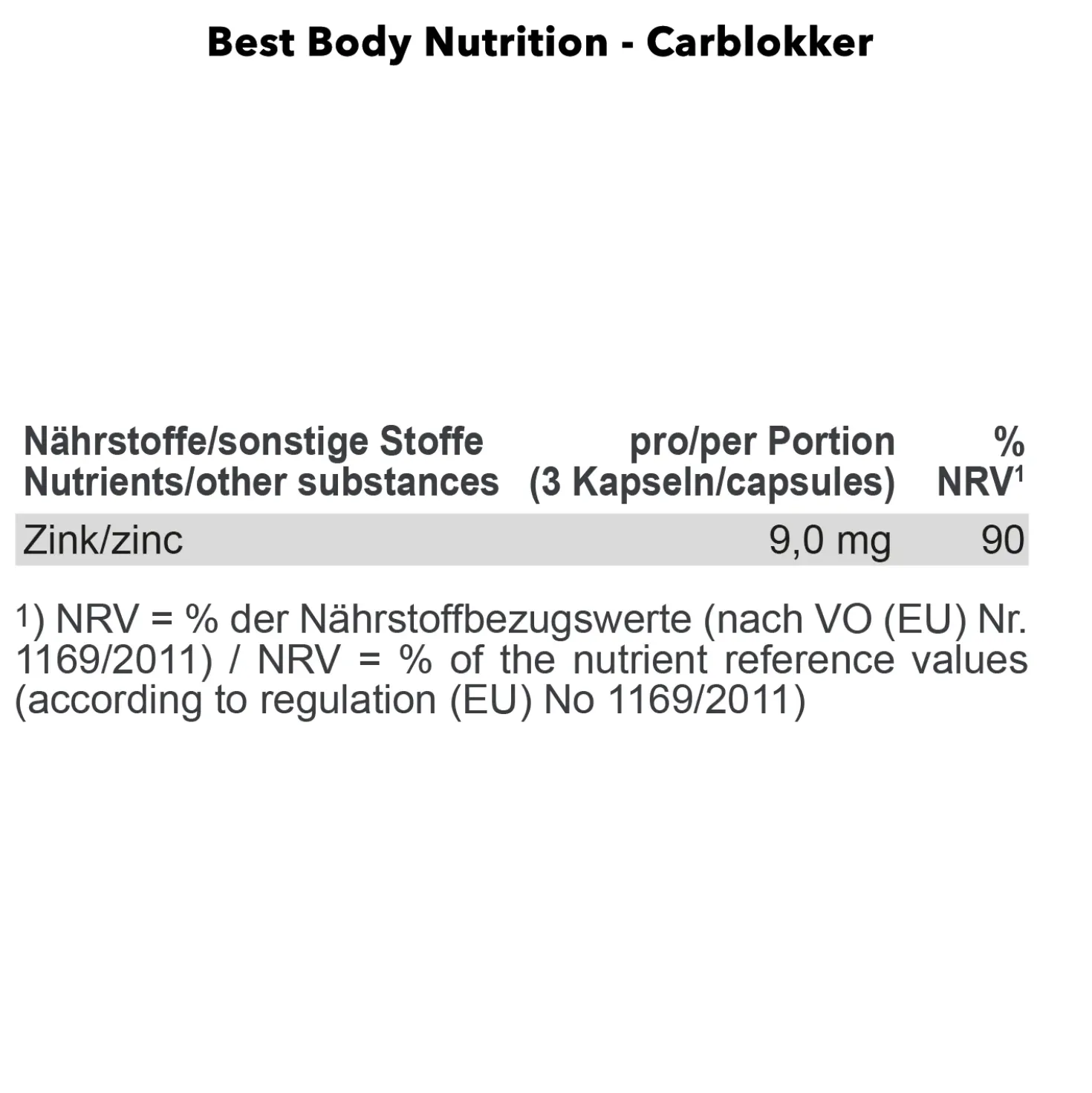 Carblokker (100 Kapseln)