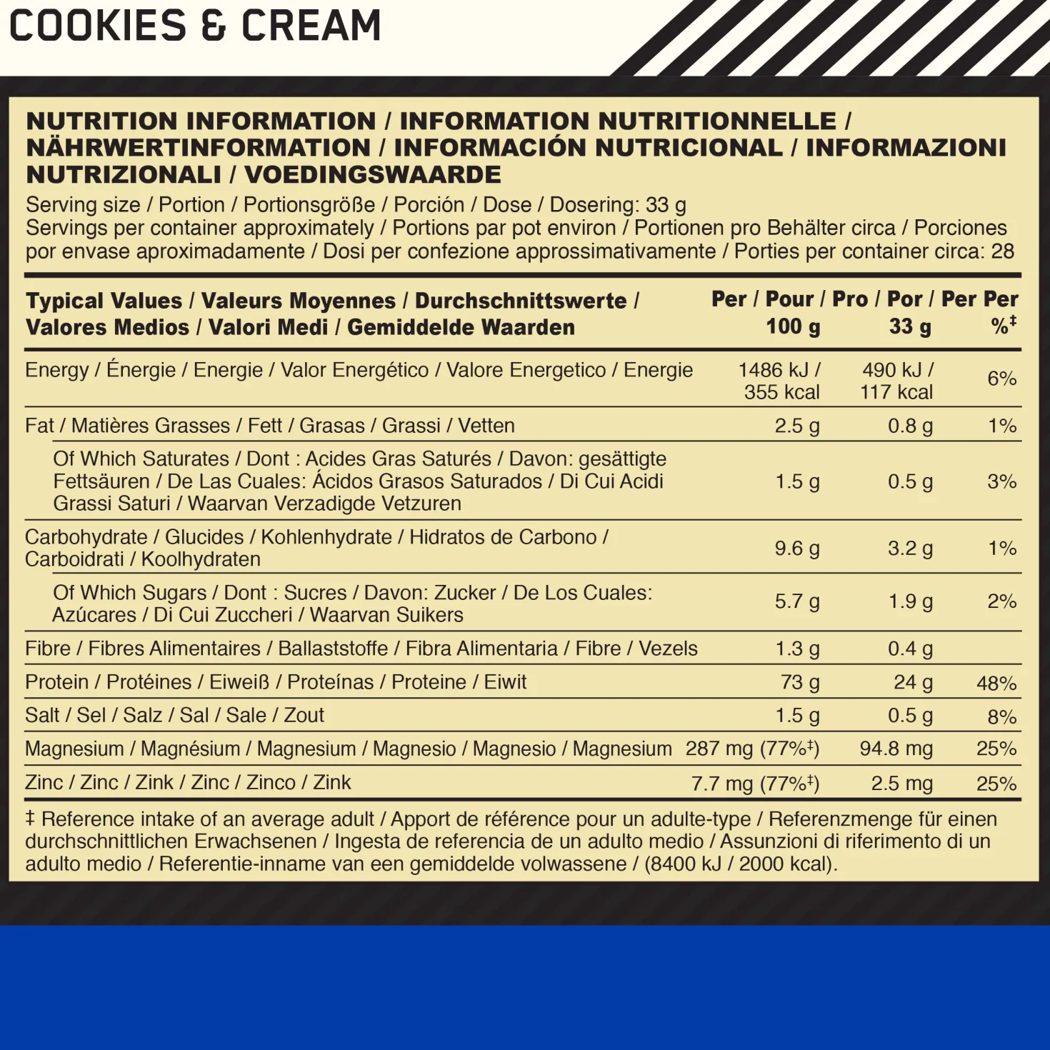 100% Casein (924g)