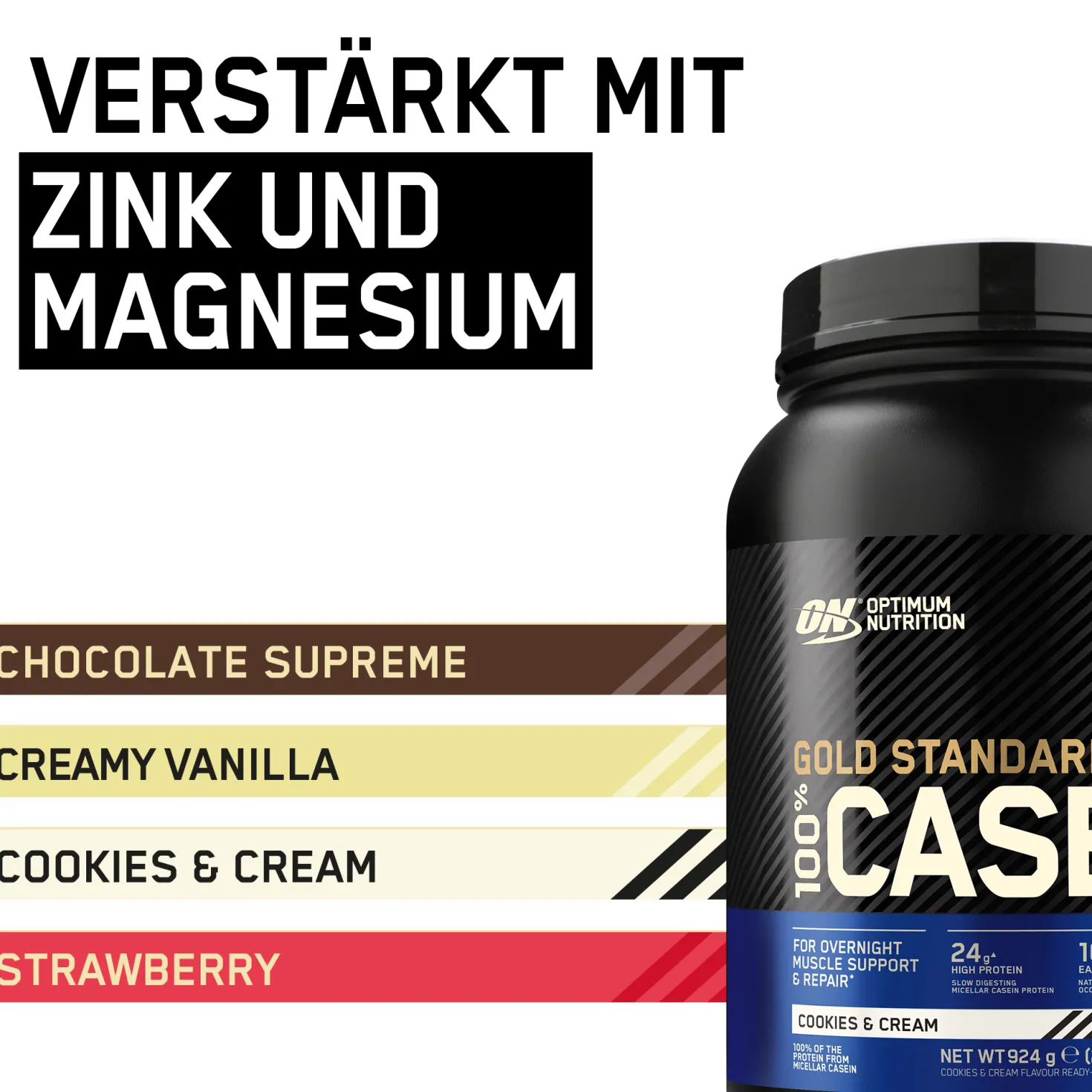 100% Casein (924g)