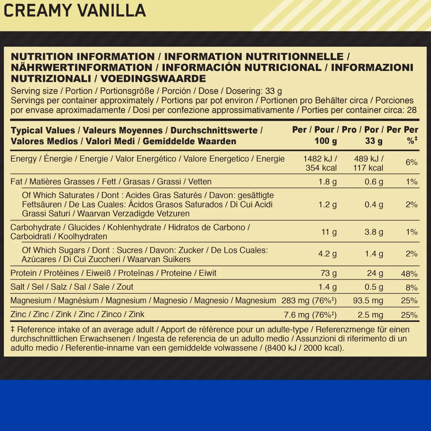 100% Casein (924g)