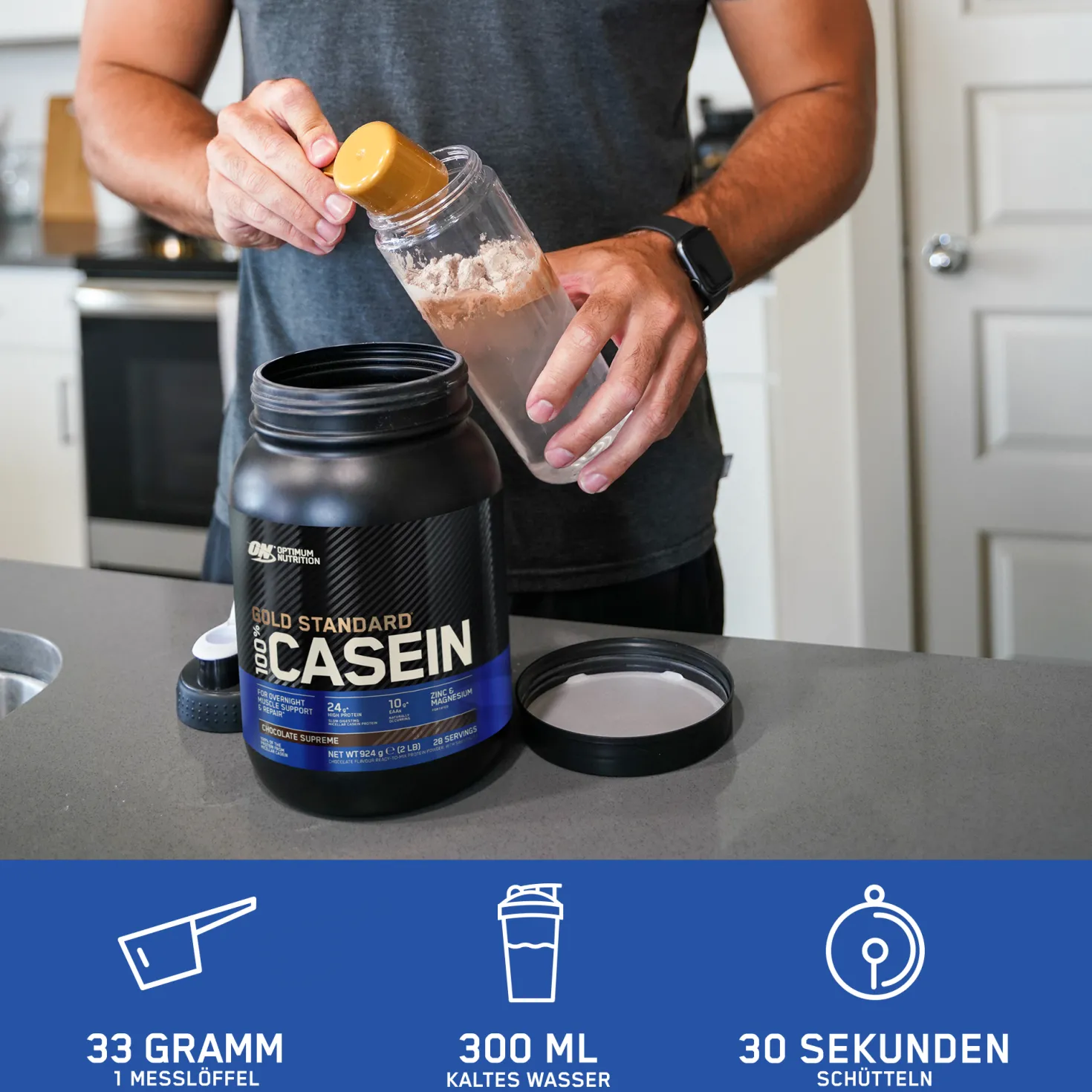 100% Casein Gold Standard (1820g)