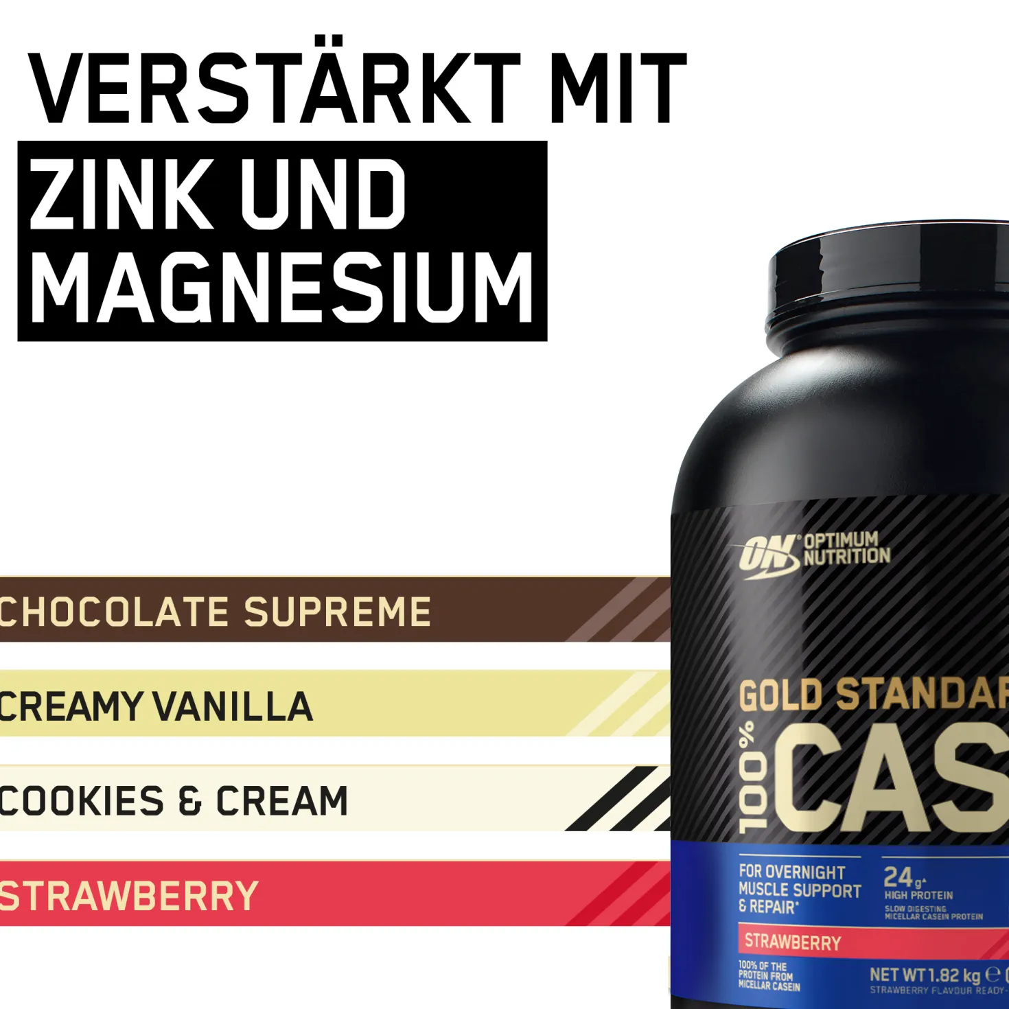 100% Casein Gold Standard (1820g)