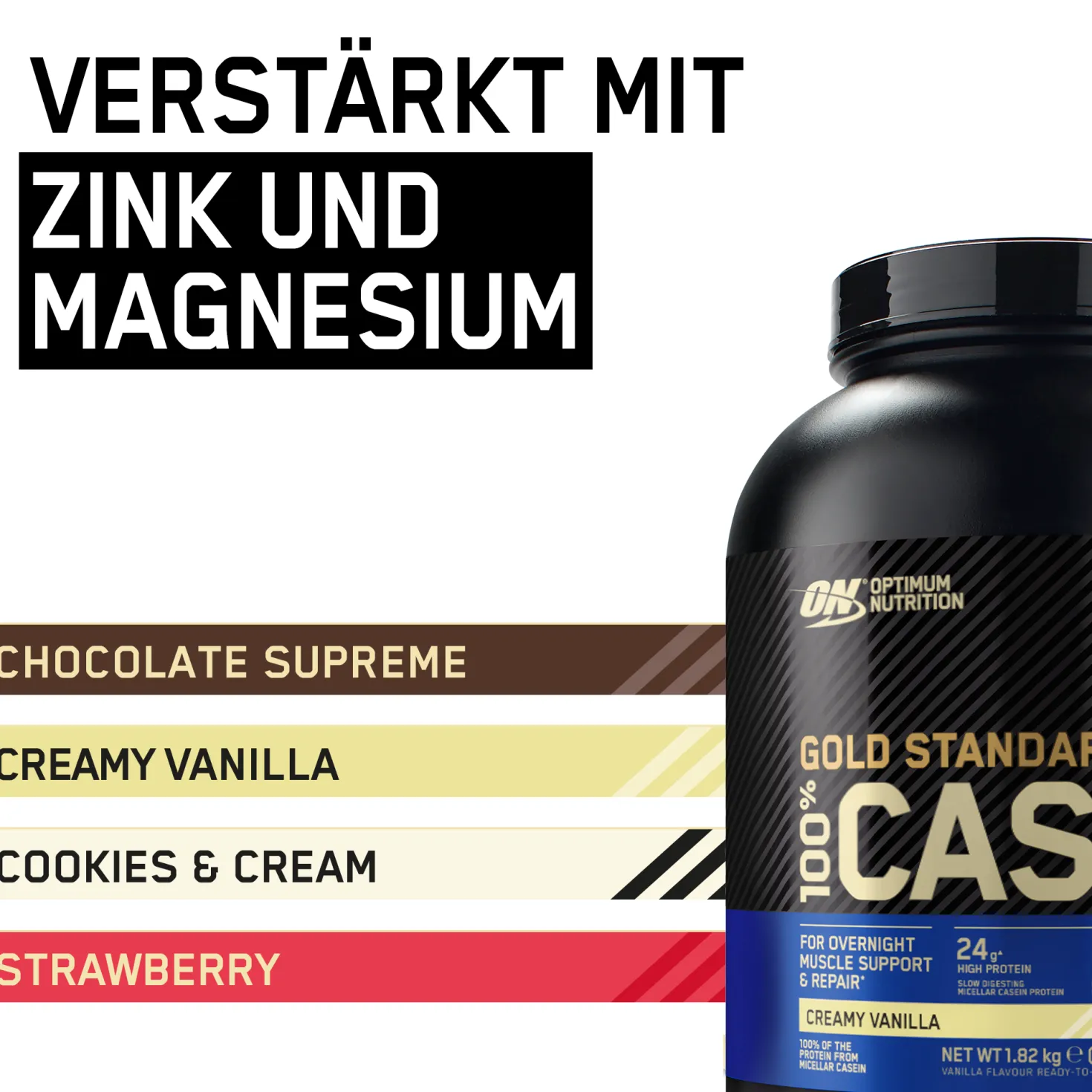 100% Casein Gold Standard (1820g)