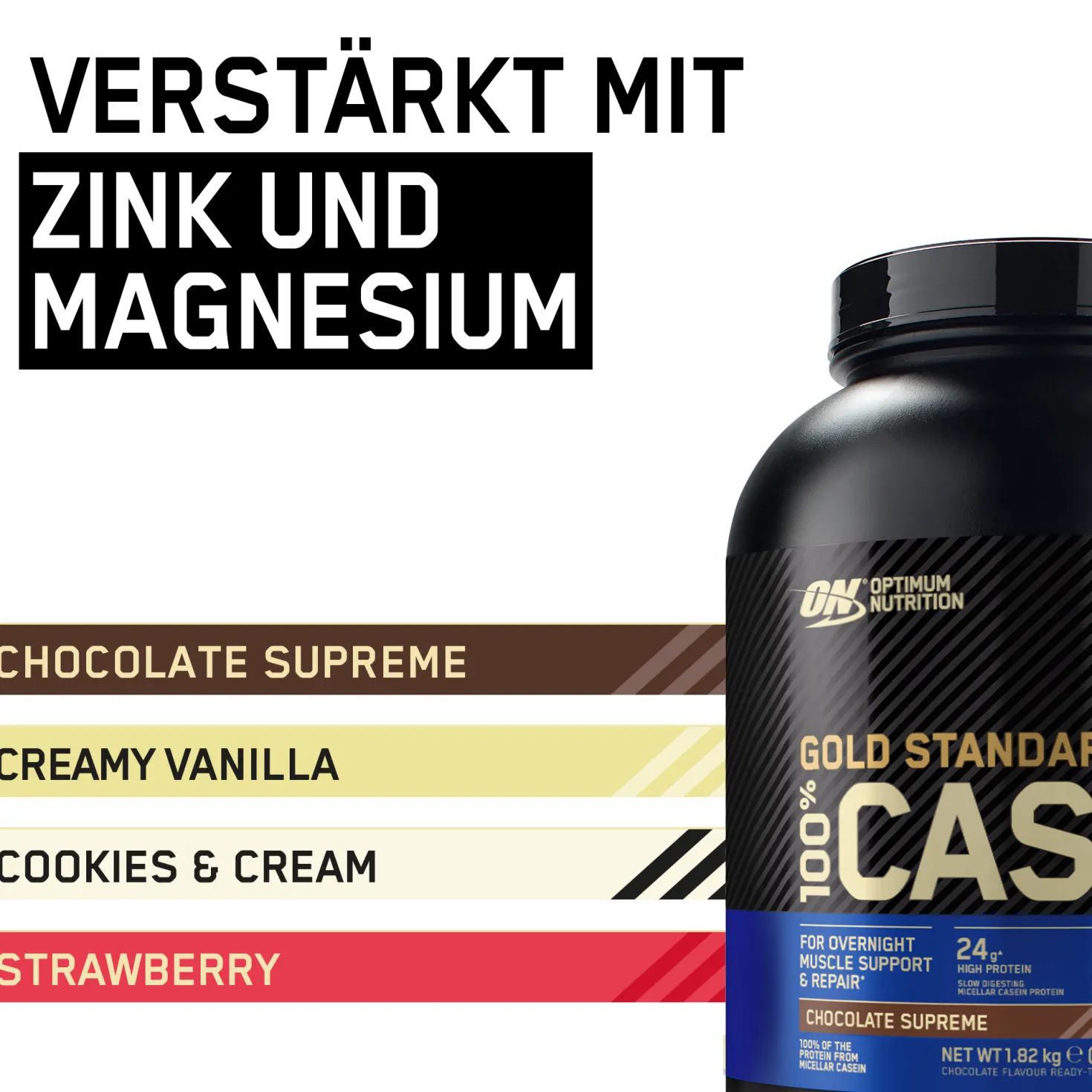 100% Casein Gold Standard (1820g)
