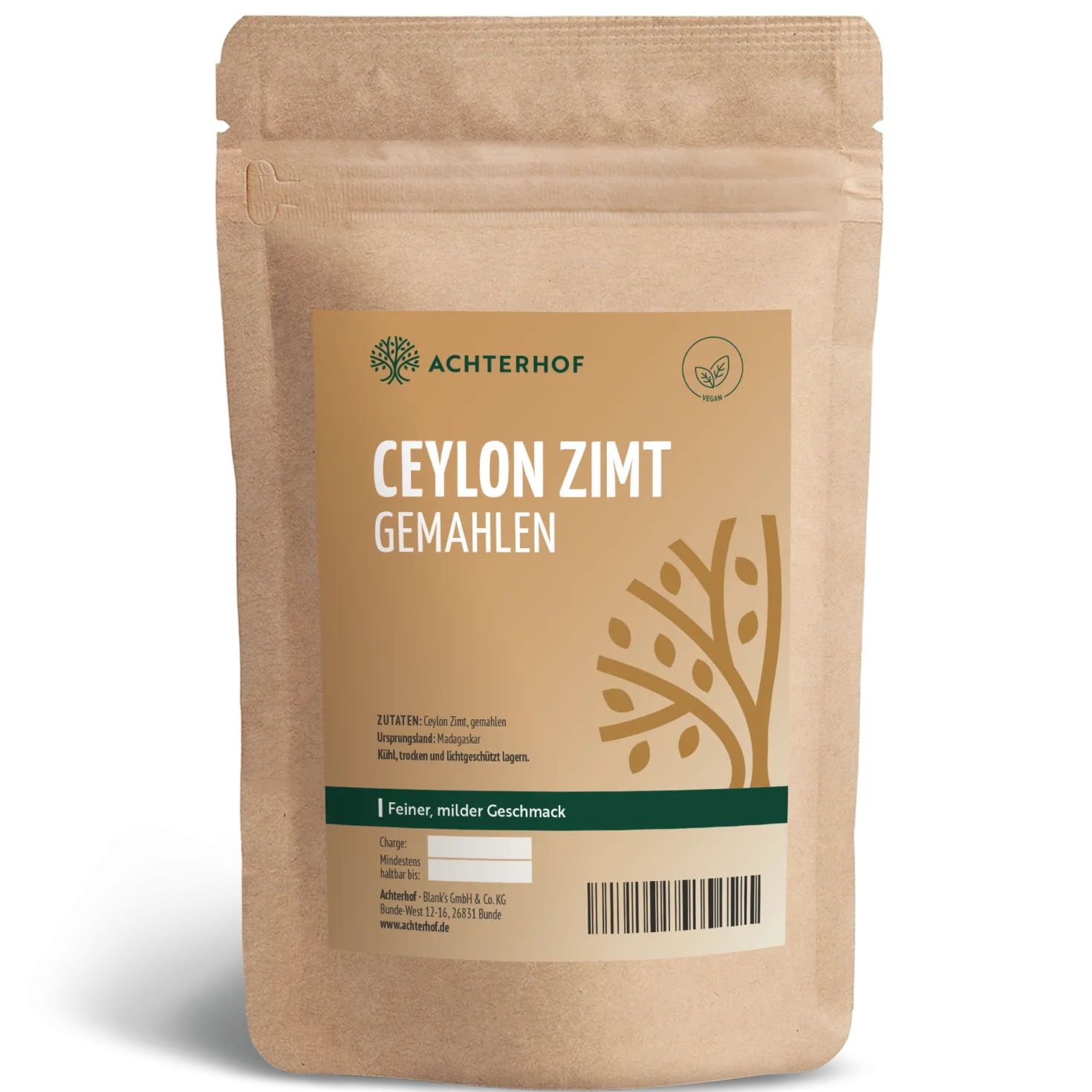 Ceylon Zimt gemahlen (1000g)