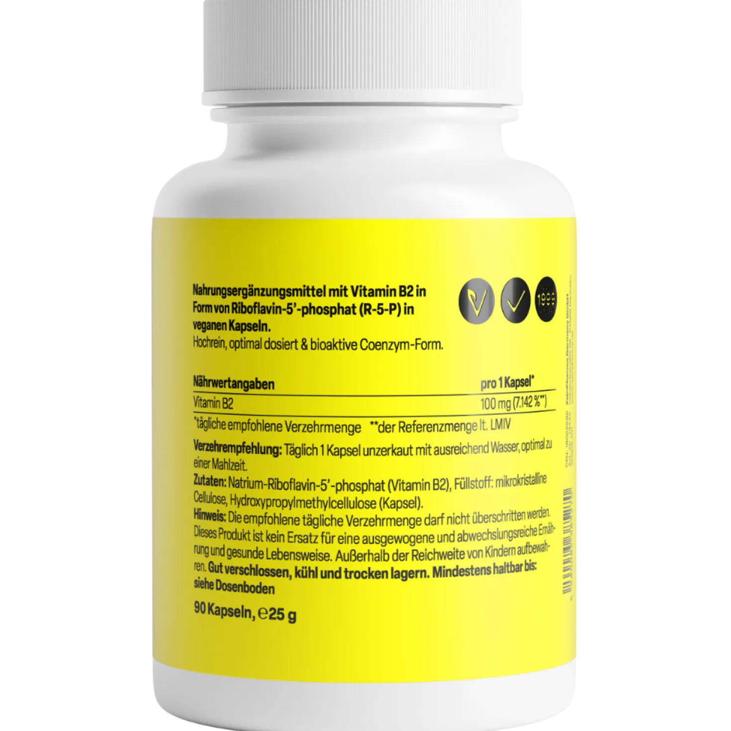 Cholin Kapseln 600mg (60 Kapseln)