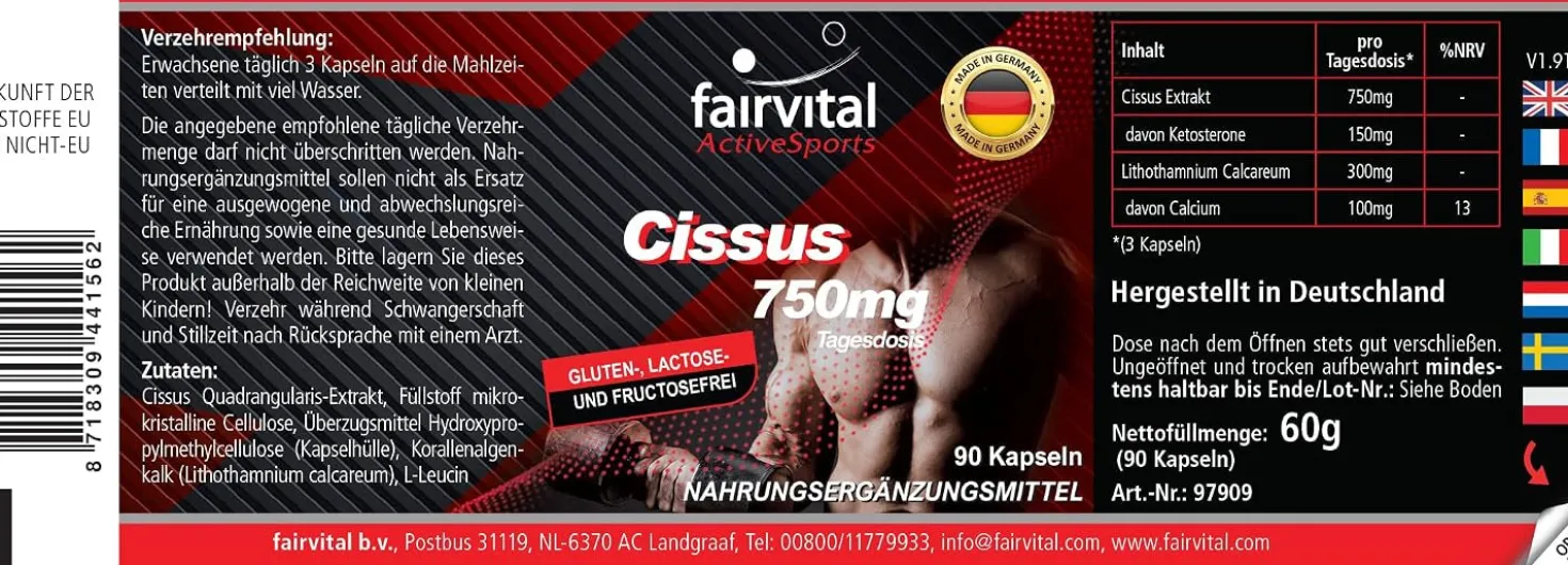 Cissus (90 Kapseln)