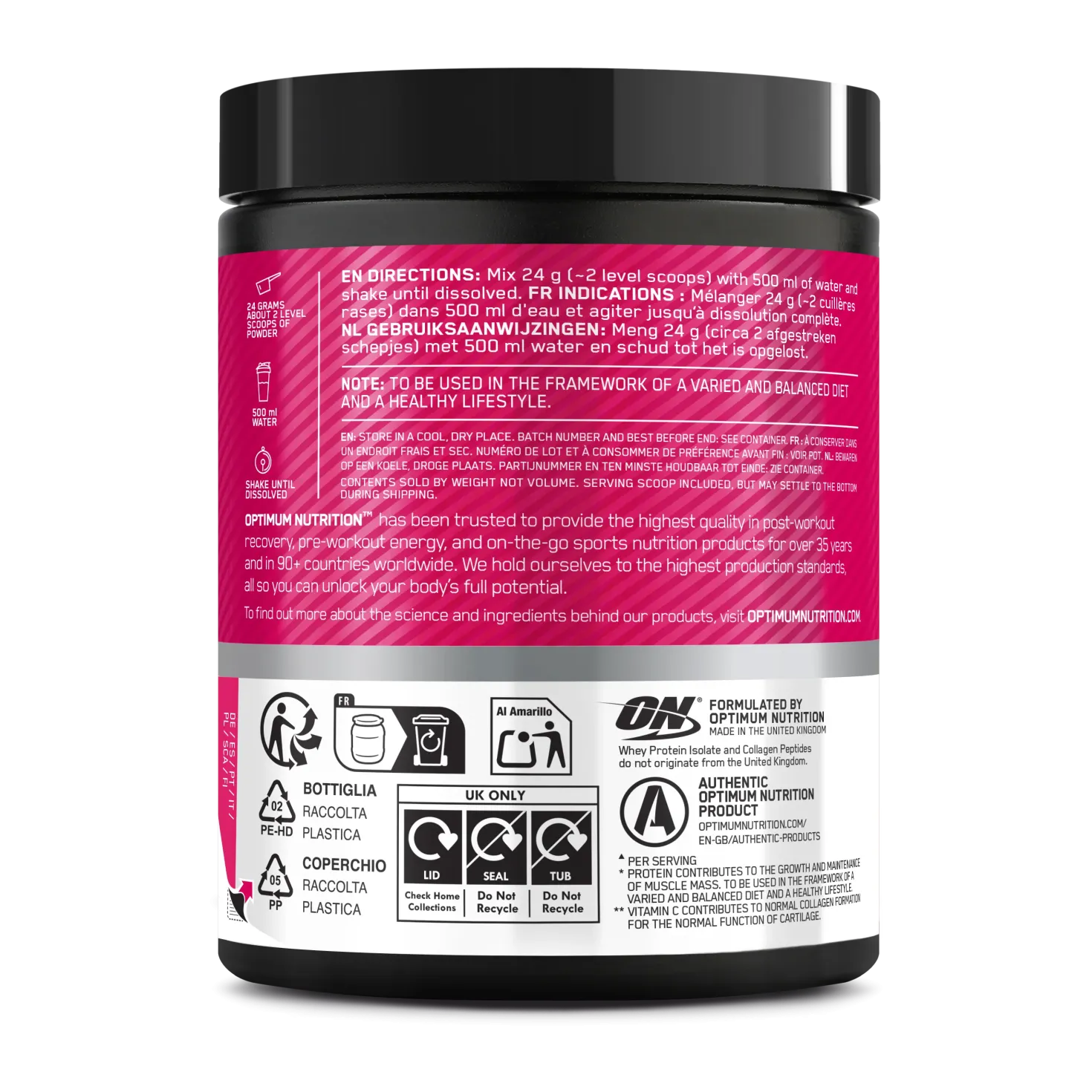 Clear Whey + Collagen (240g)