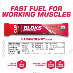 Clif Bloks Energy Chews (18x60g)
