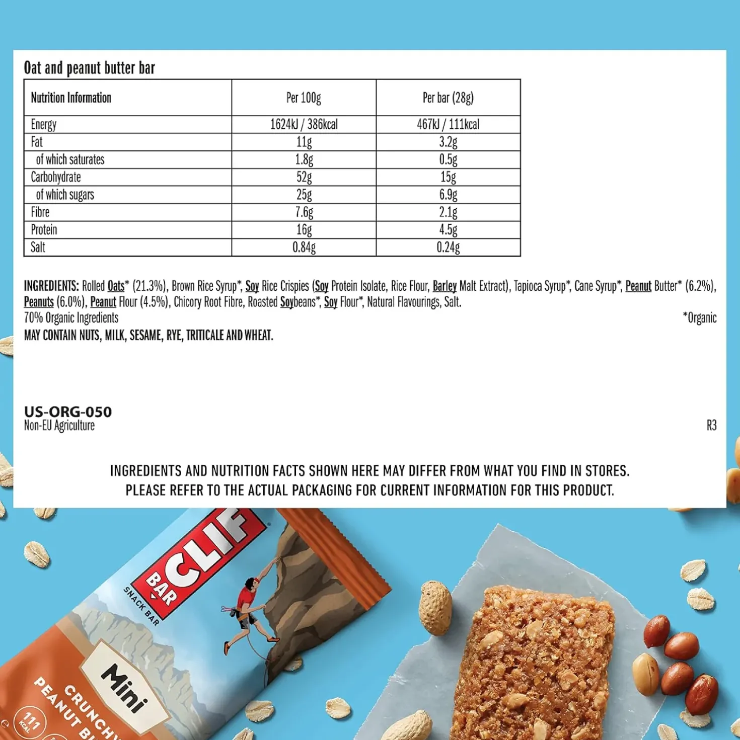 Clif Mini Bar Testpaket (12x28g)