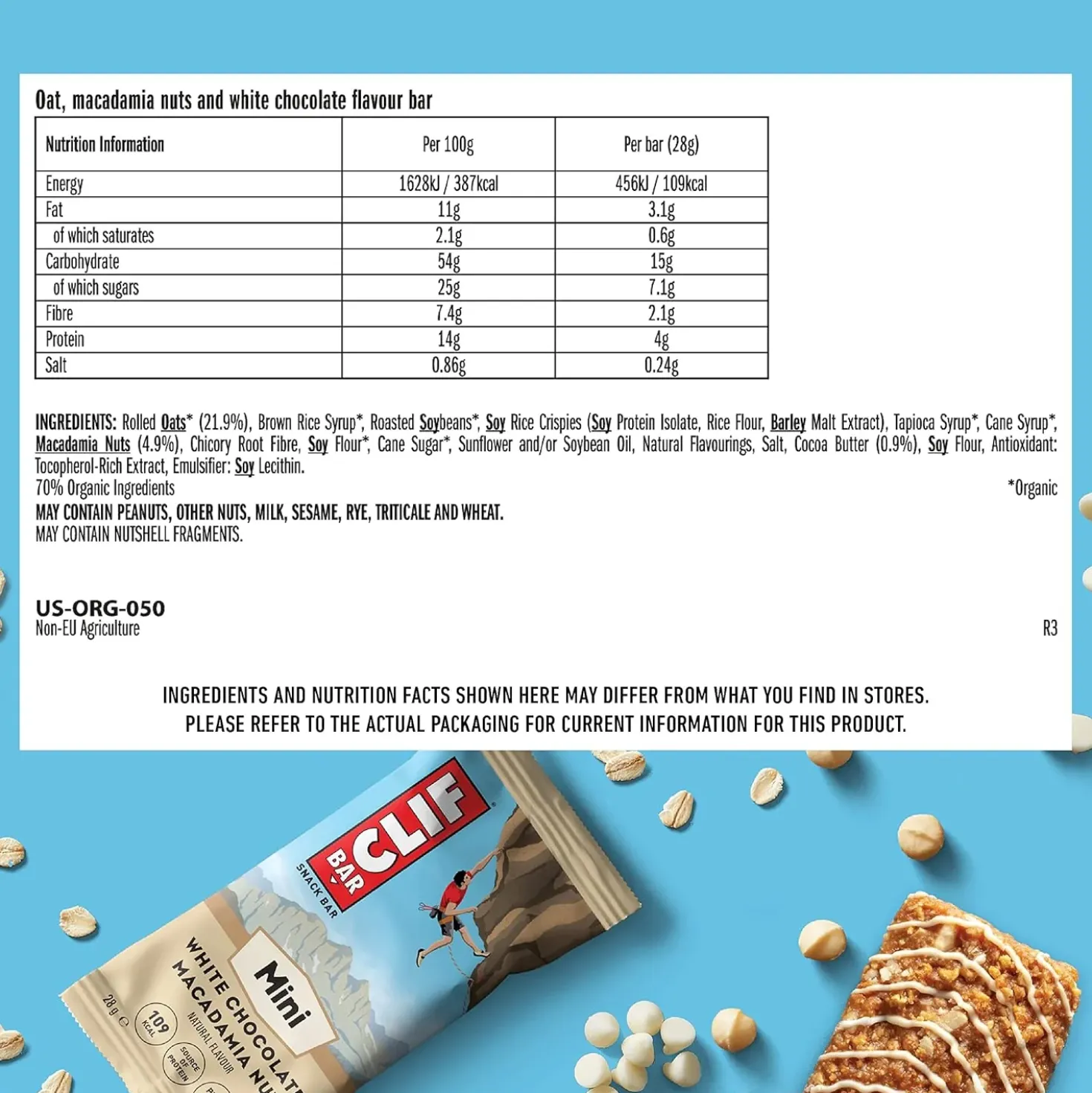 Clif Mini Bar Testpaket (12x28g)