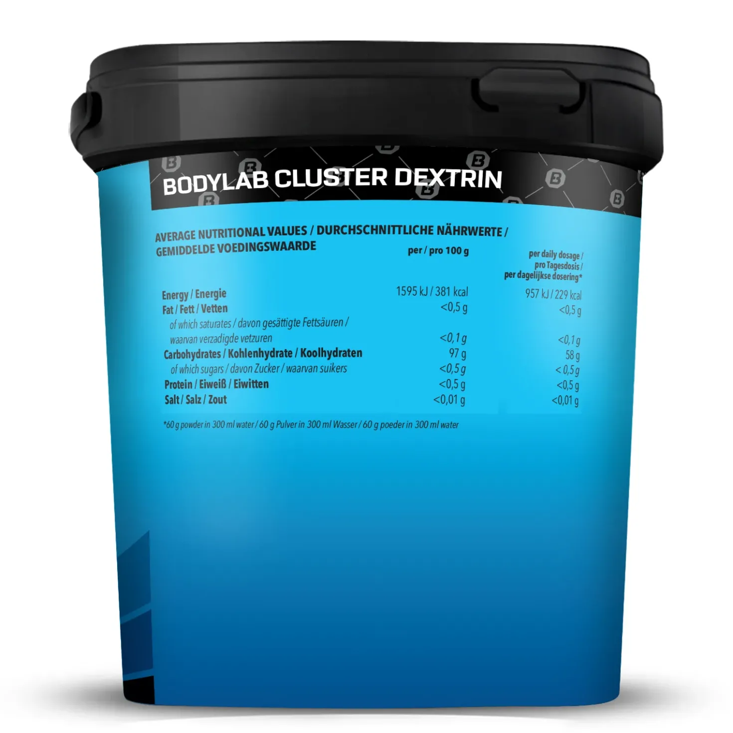 Cluster Dextrin - 100% highly branched cyclic Dextrin (1000g)