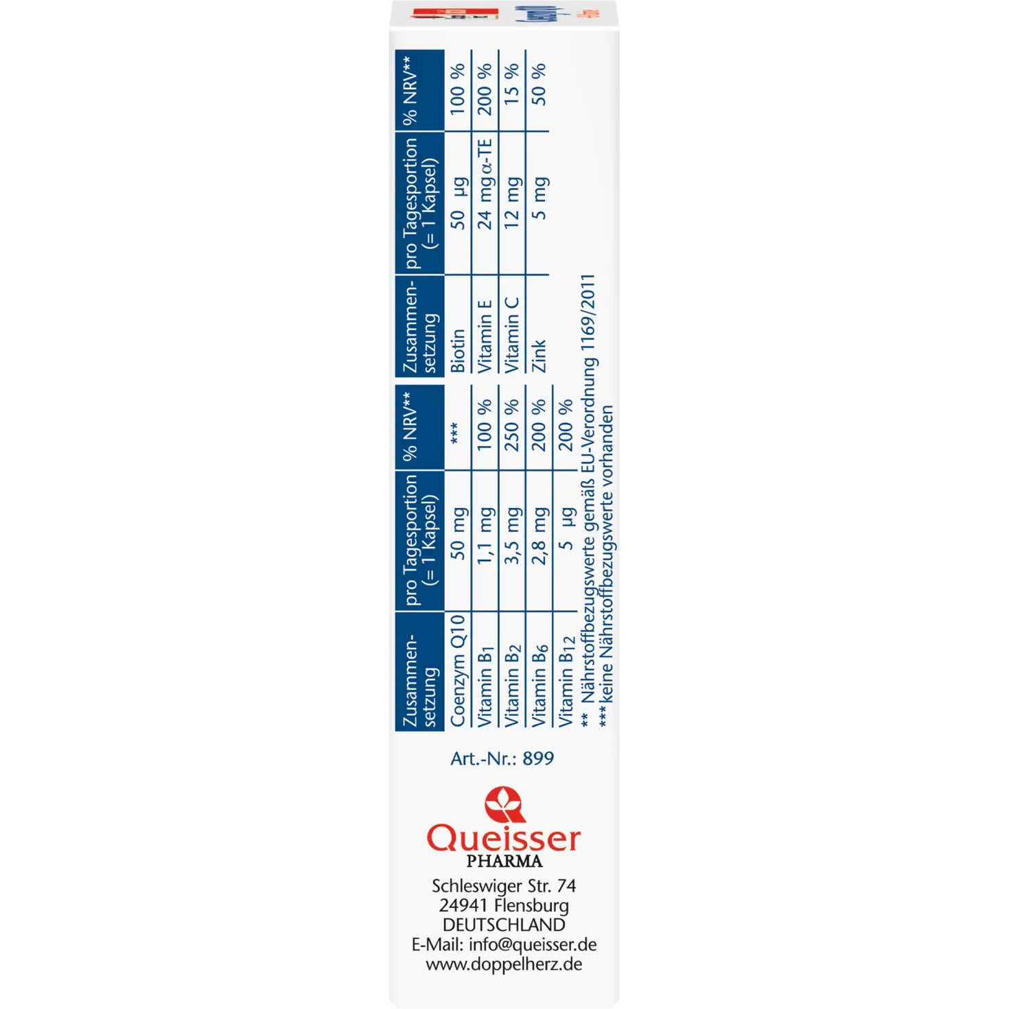 Coenzym Q10 + B-Vitamine (30 Kapseln)