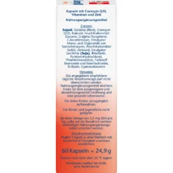 Coenzym Q10 + B-Vitamine (60 Kapseln)