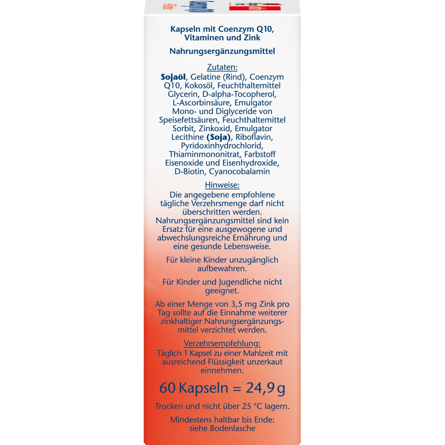 Coenzym Q10 + B-Vitamine (60 Kapseln)