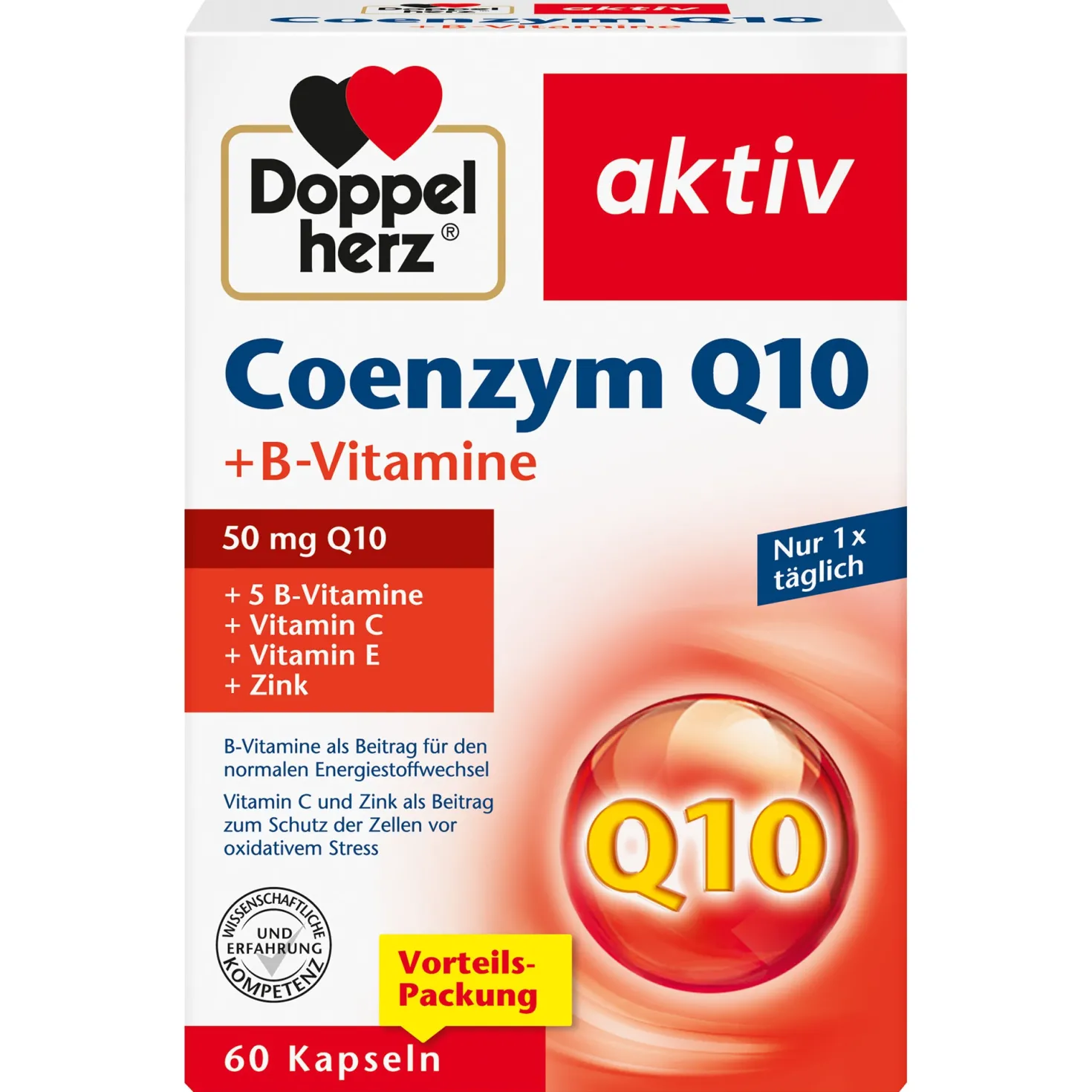 Coenzym Q10 + B-Vitamine (60 Kapseln)