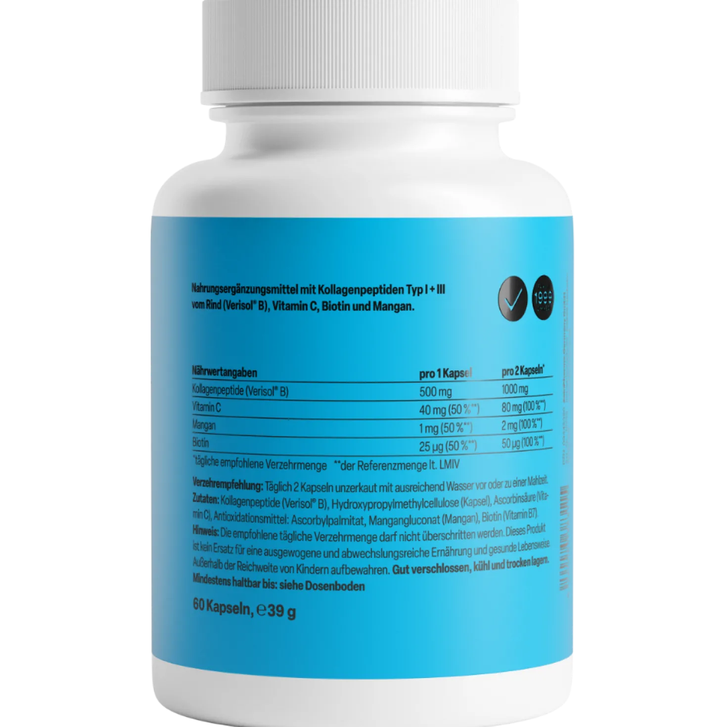Collagen C ReLift 500mg (60 Kapseln)