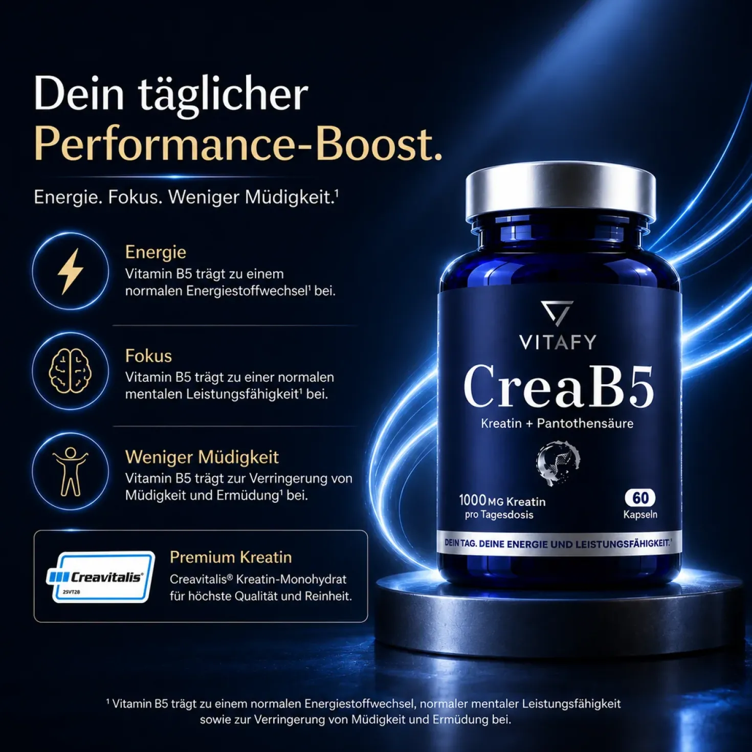 CreaB5 Energie Formel (60 Kapseln)