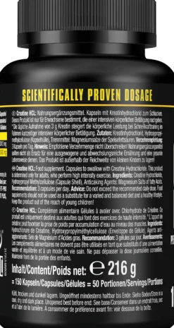 Creatine HCL (150 Kapseln)