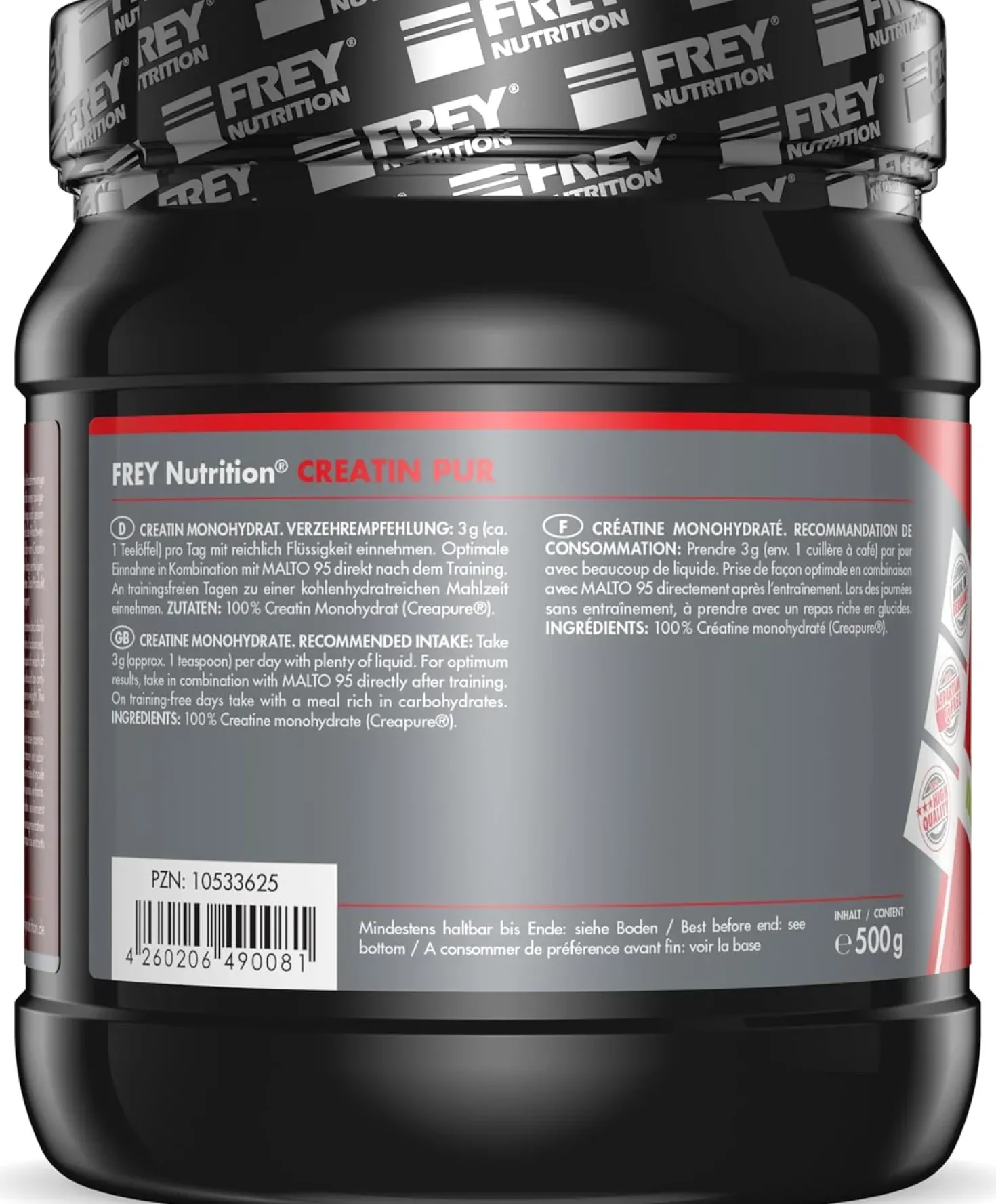 Creatin Pur Creapure® (500g)