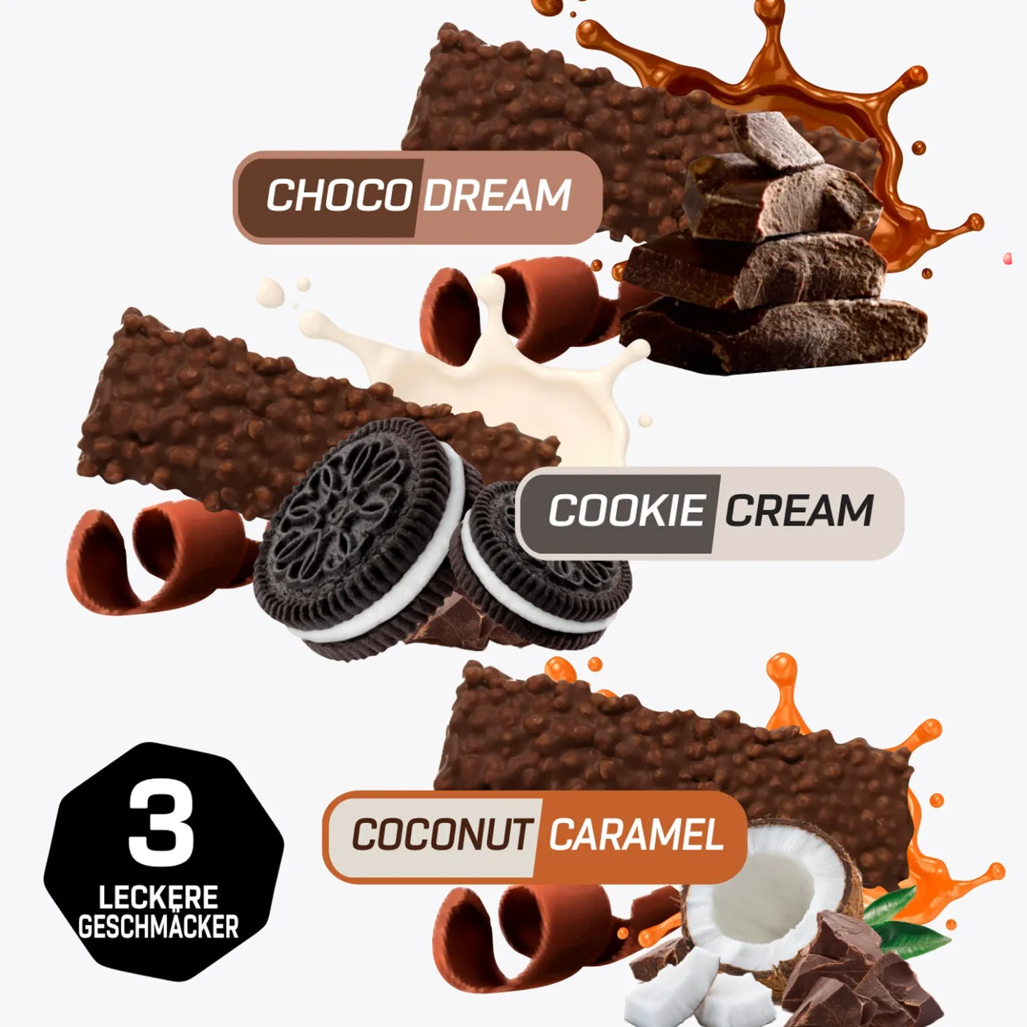 Crunchy Protein Bar Deluxe (12x65g)