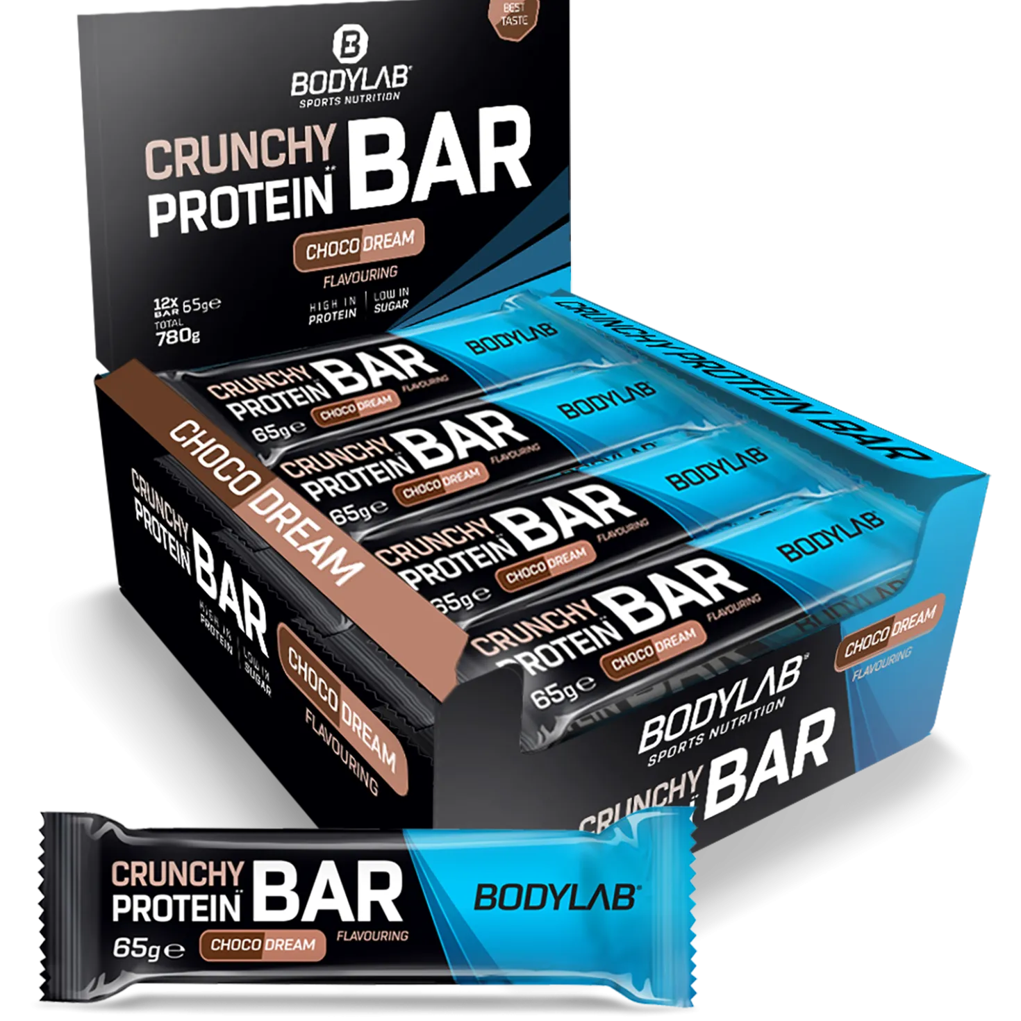 Crunchy Protein Bar Deluxe (12x65g)