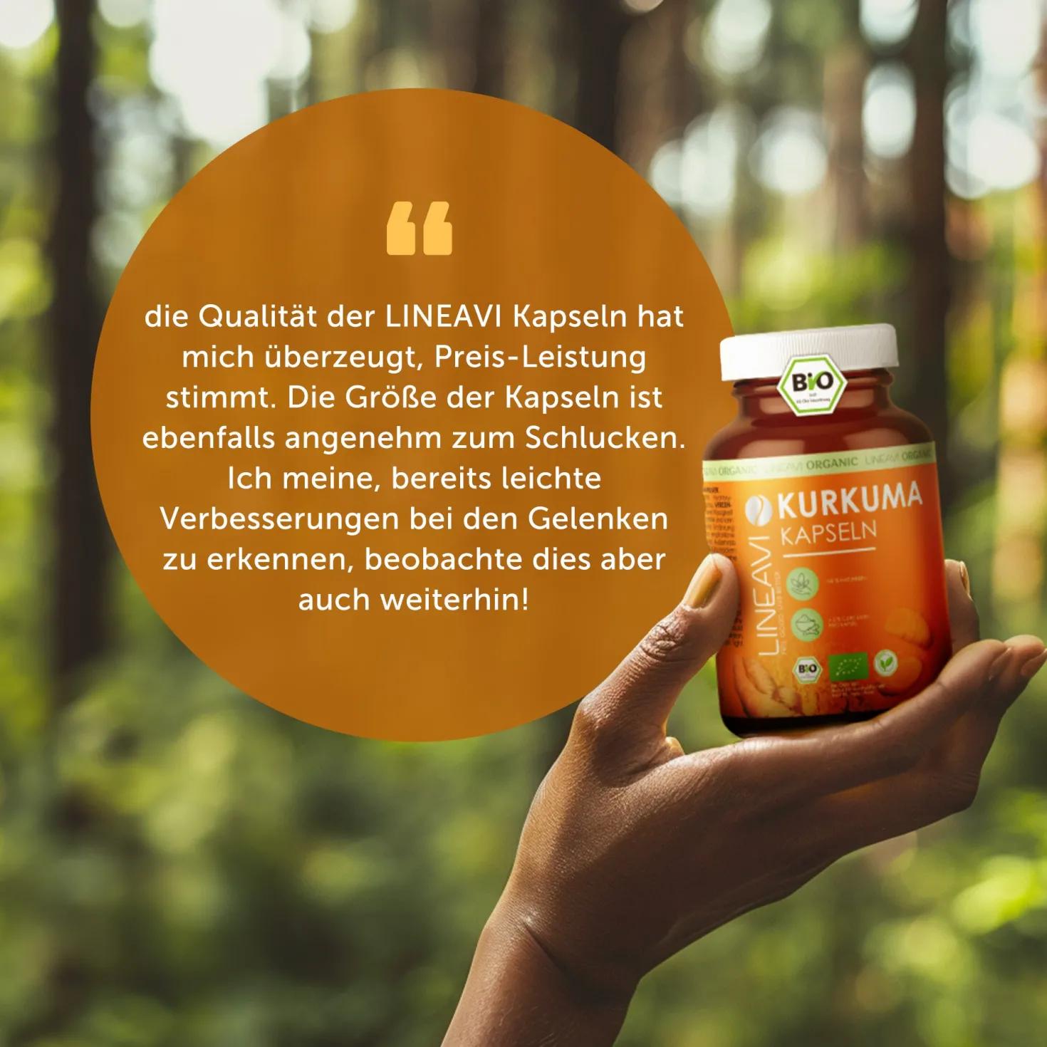 Doppelpack: Bio Kurkuma Kapseln (2x180 Kapseln)