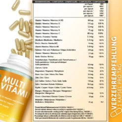Doppelpack: 2x Multivitamin (2x120 Kapseln)
