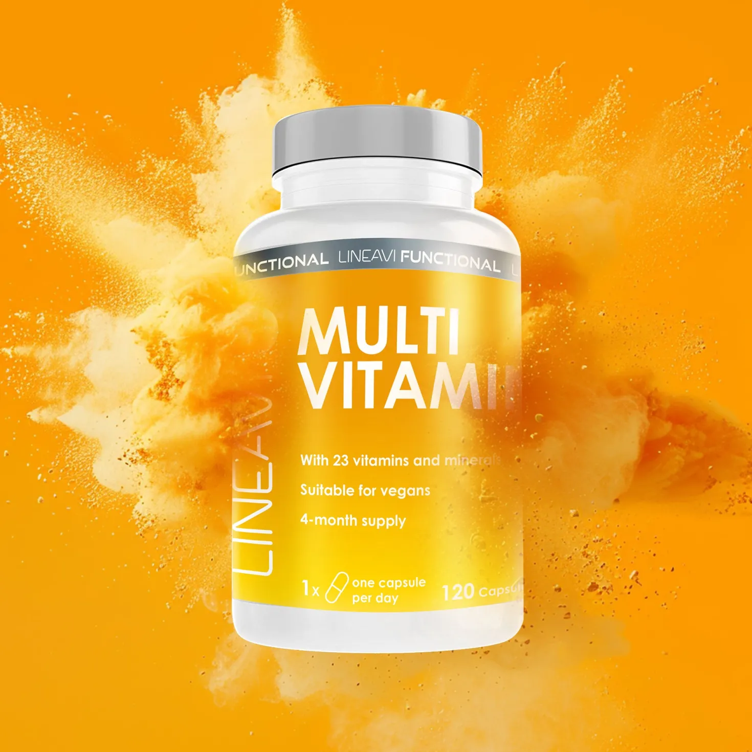 Doppelpack: 2x Multivitamin (2x120 Kapseln)