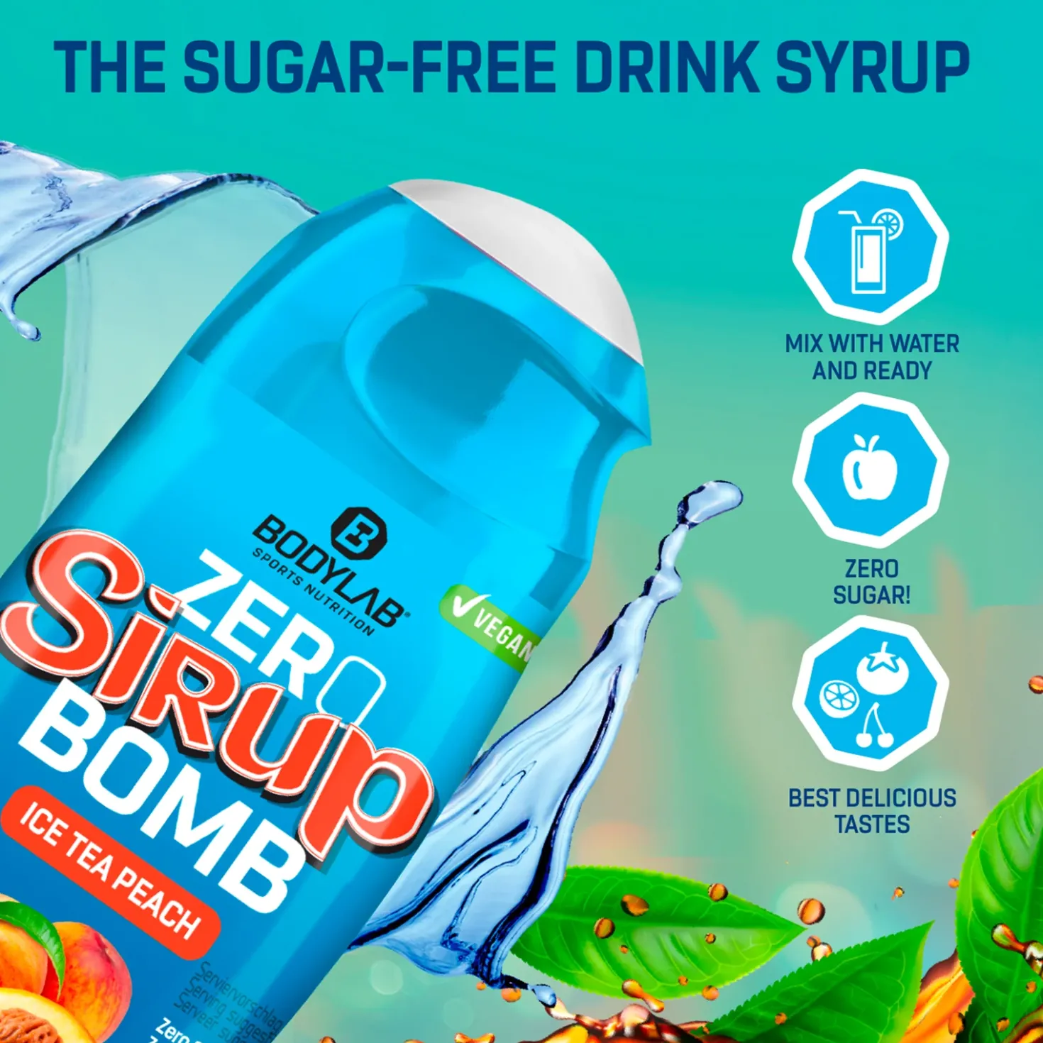 Doppelpack ZERO Sirup BOMB (2 x je 5 x 65ml)