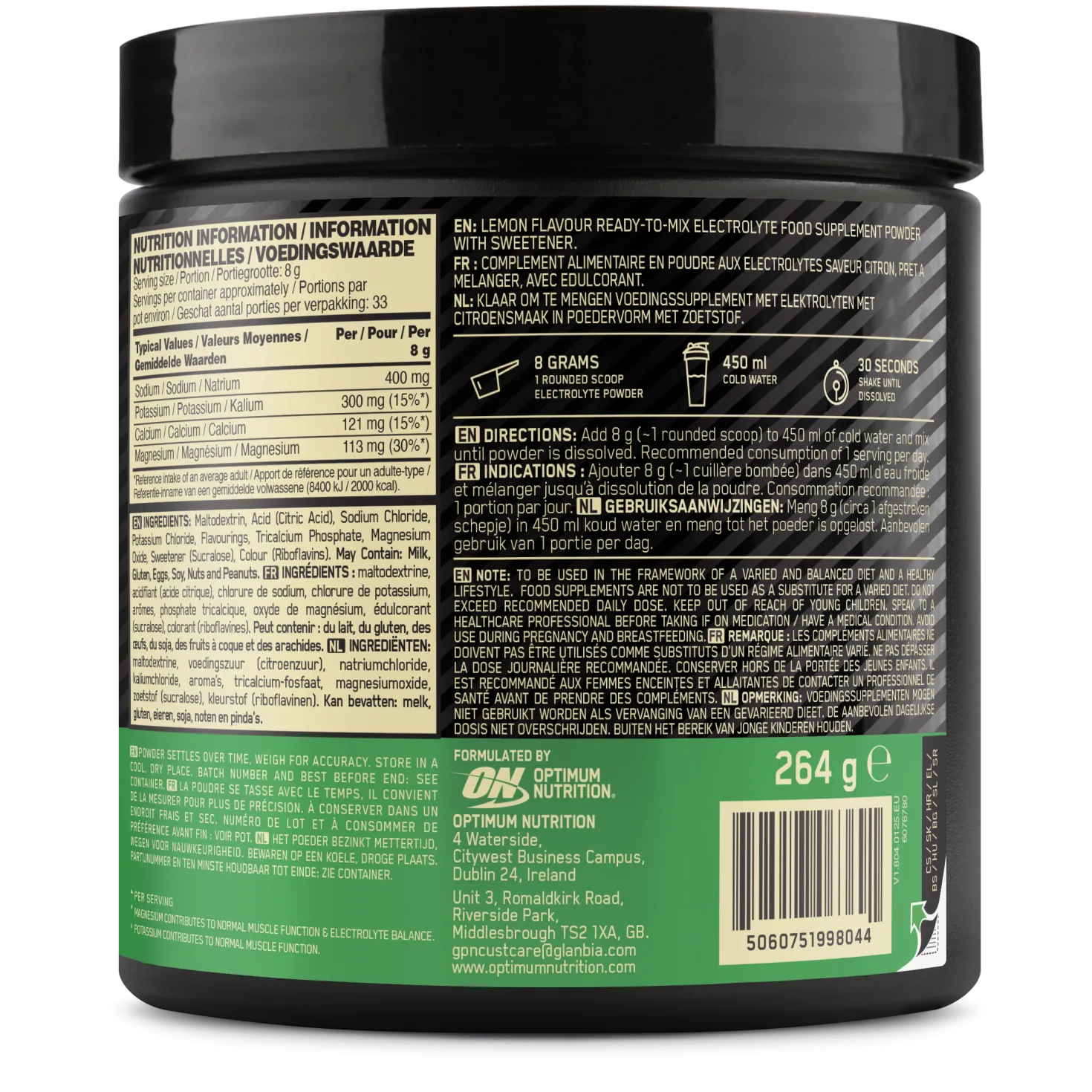 Electrolyte Powder (264g)