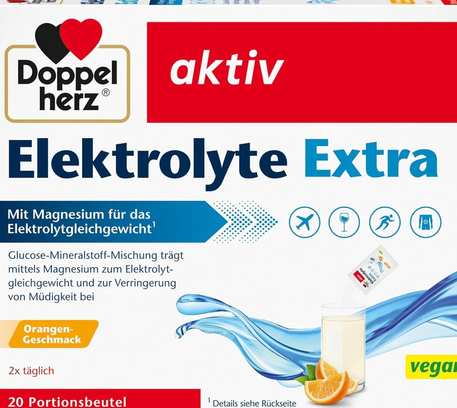 Elektrolyte Extra Direct (20 Portionsbeutel)