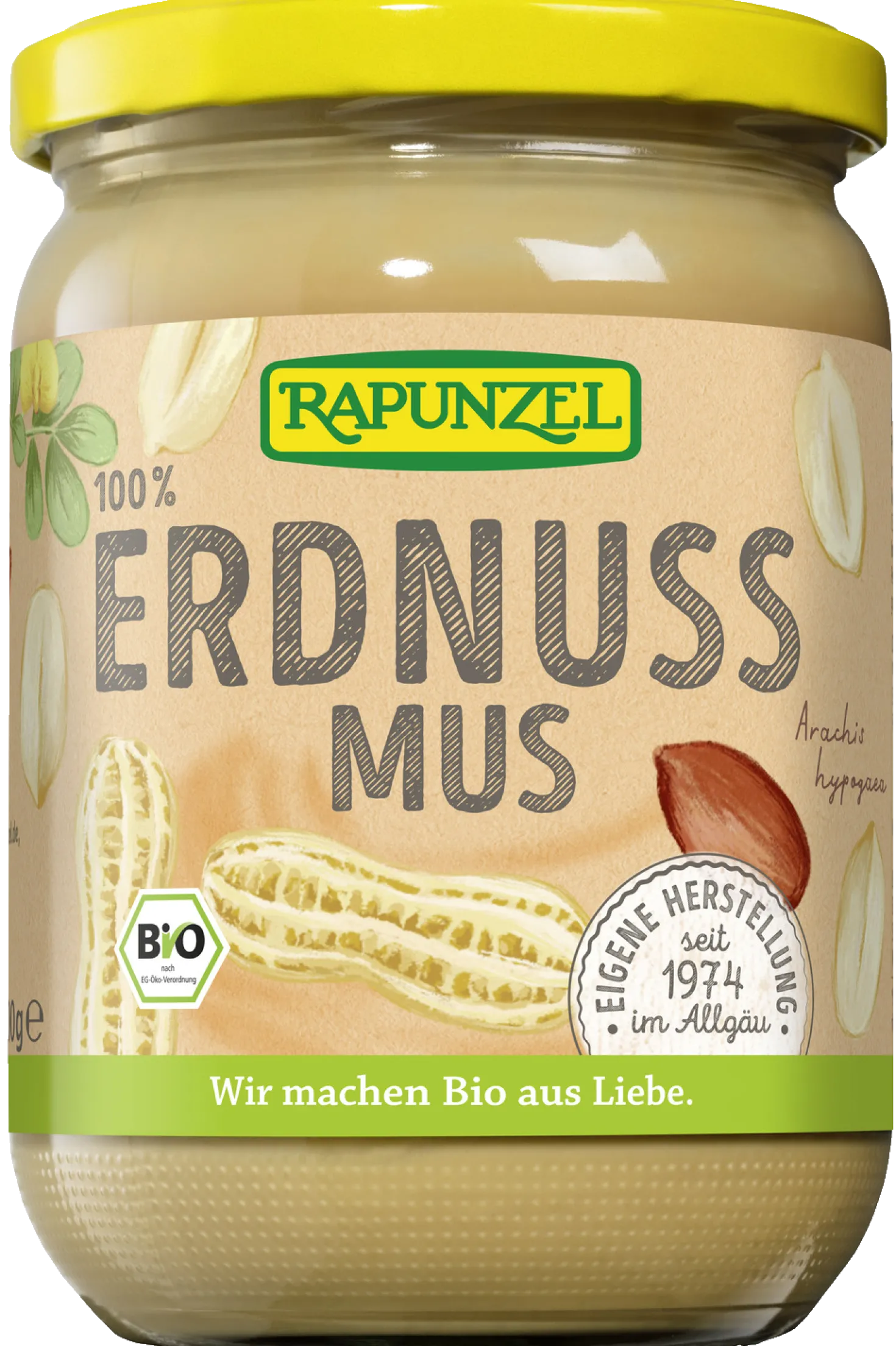 Erdnussmus fein bio (500g)