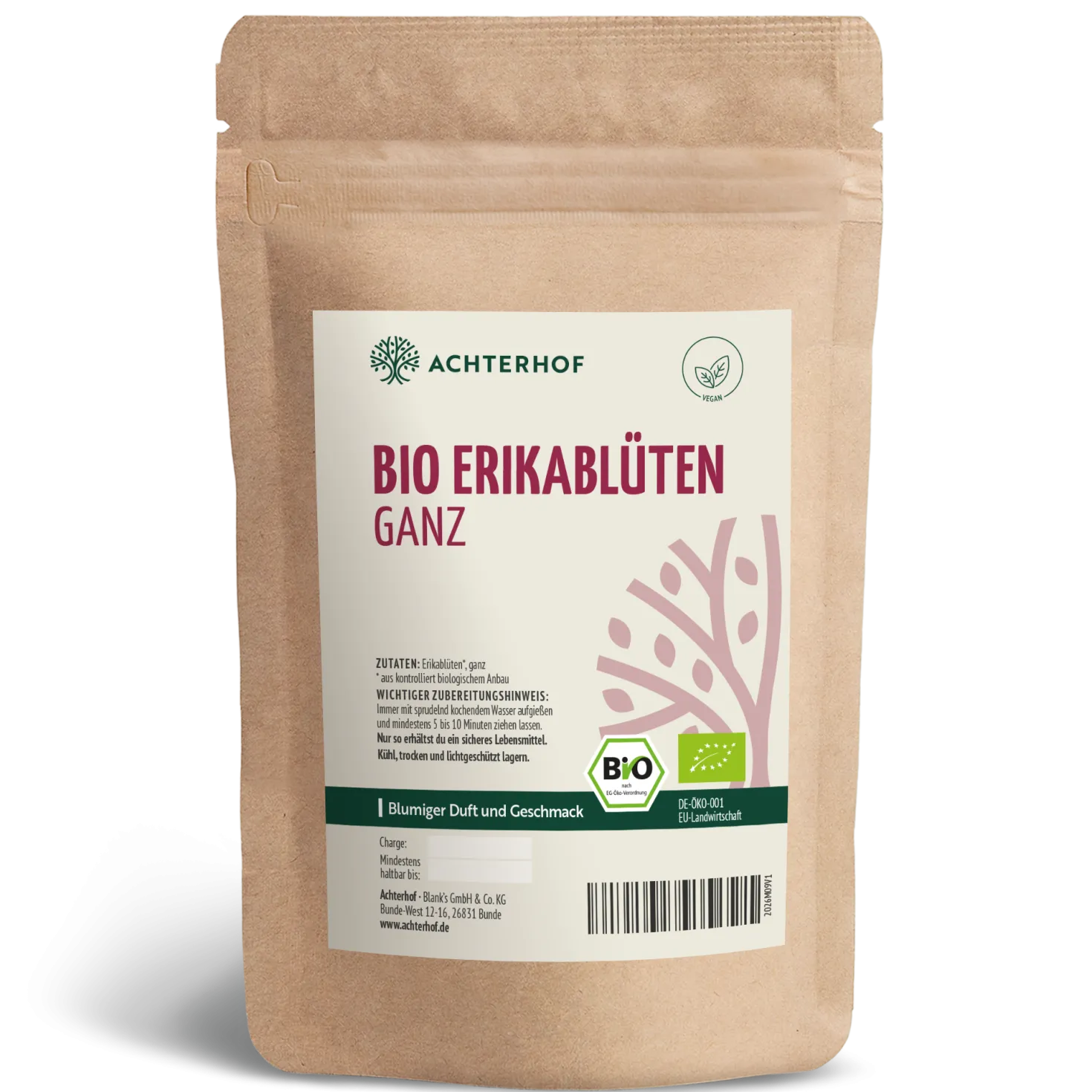 Erikablüten ganz Bio (250g)