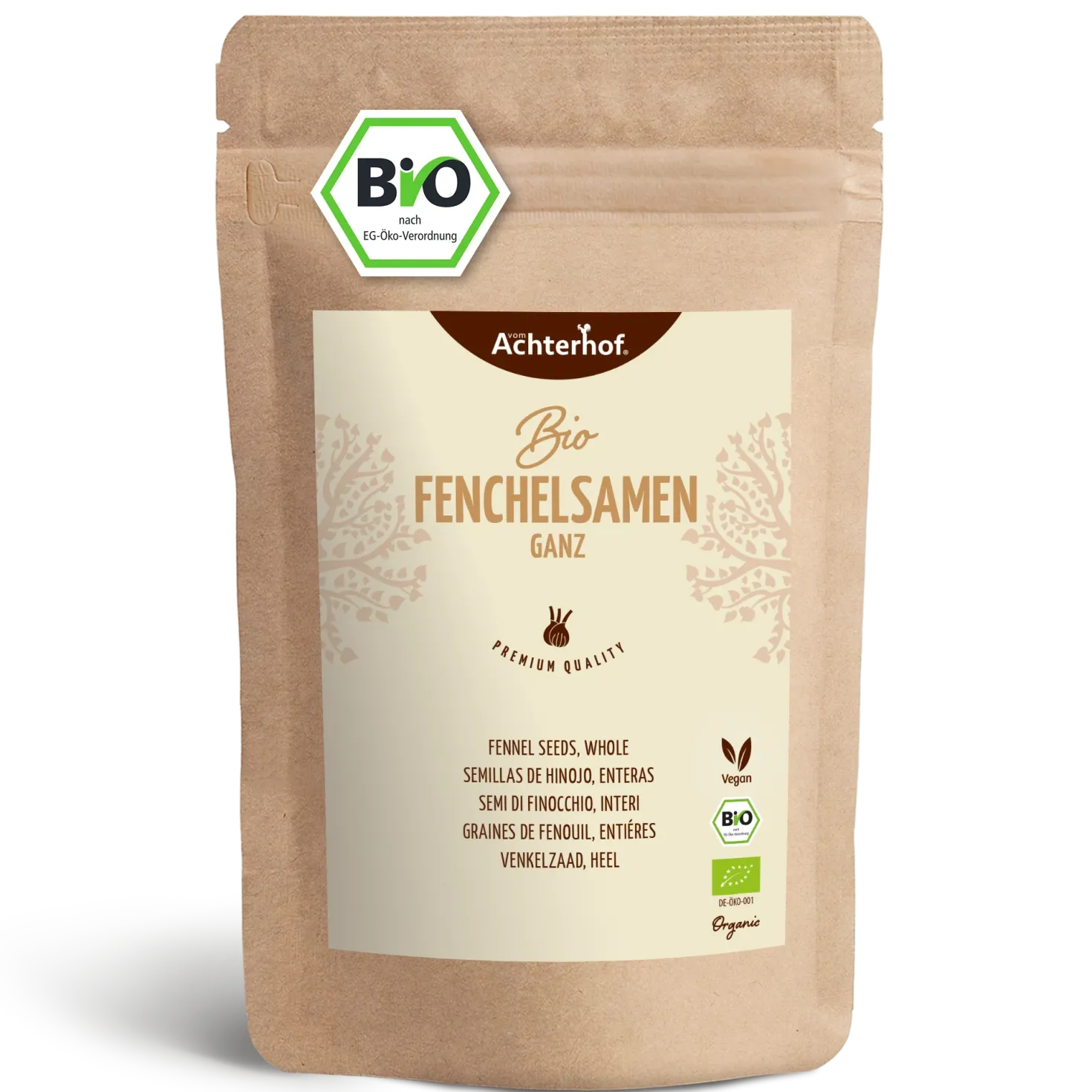 Fenchelsamen ganz Bio (500g)