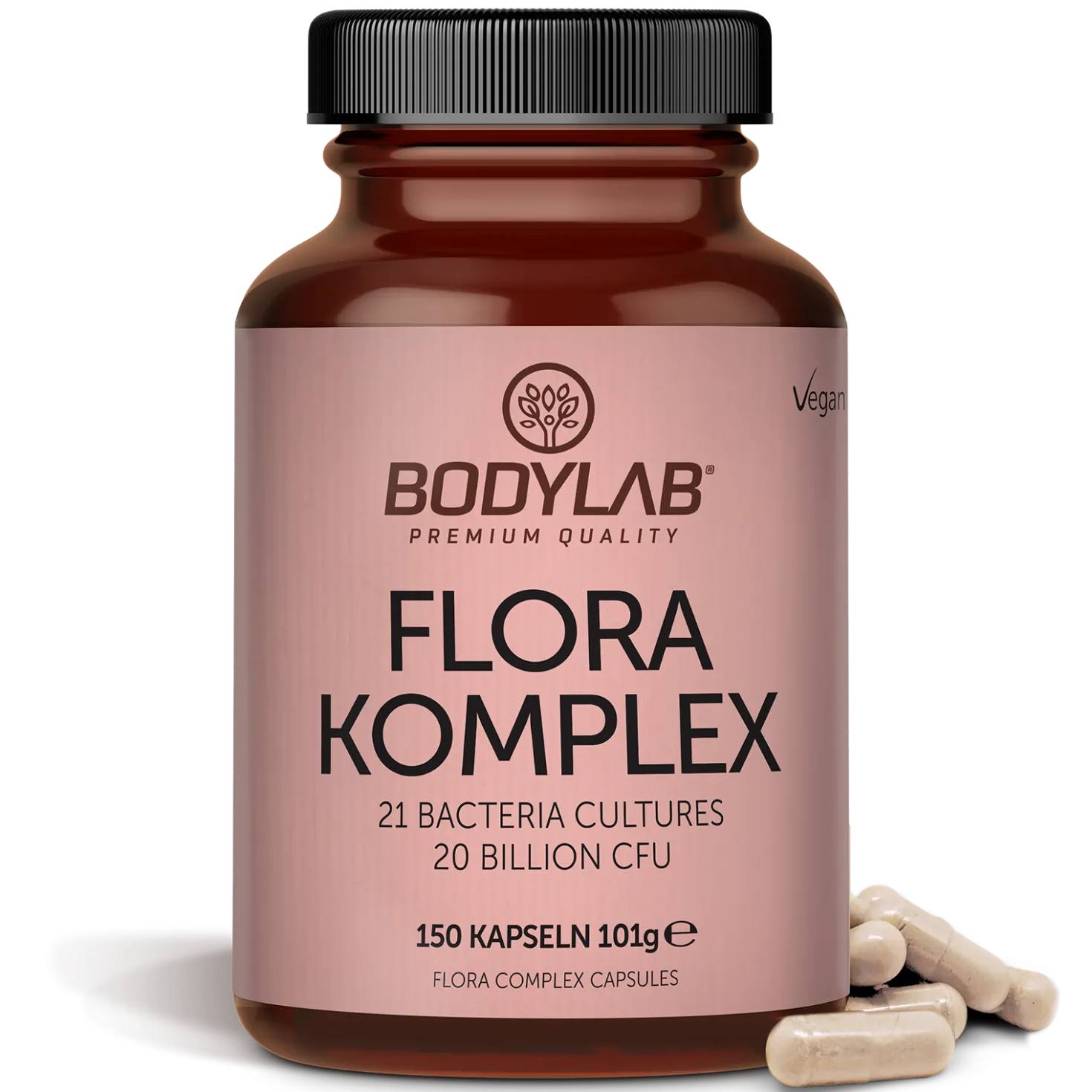 Flora Complex / Komplex (150 Kapseln) (21 Bacteria Cultures 20 Billion CFU)