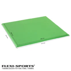 Functional Training Bodenmatte Grün + Übungs-Video "Training mit dem Funktionalem Boden"