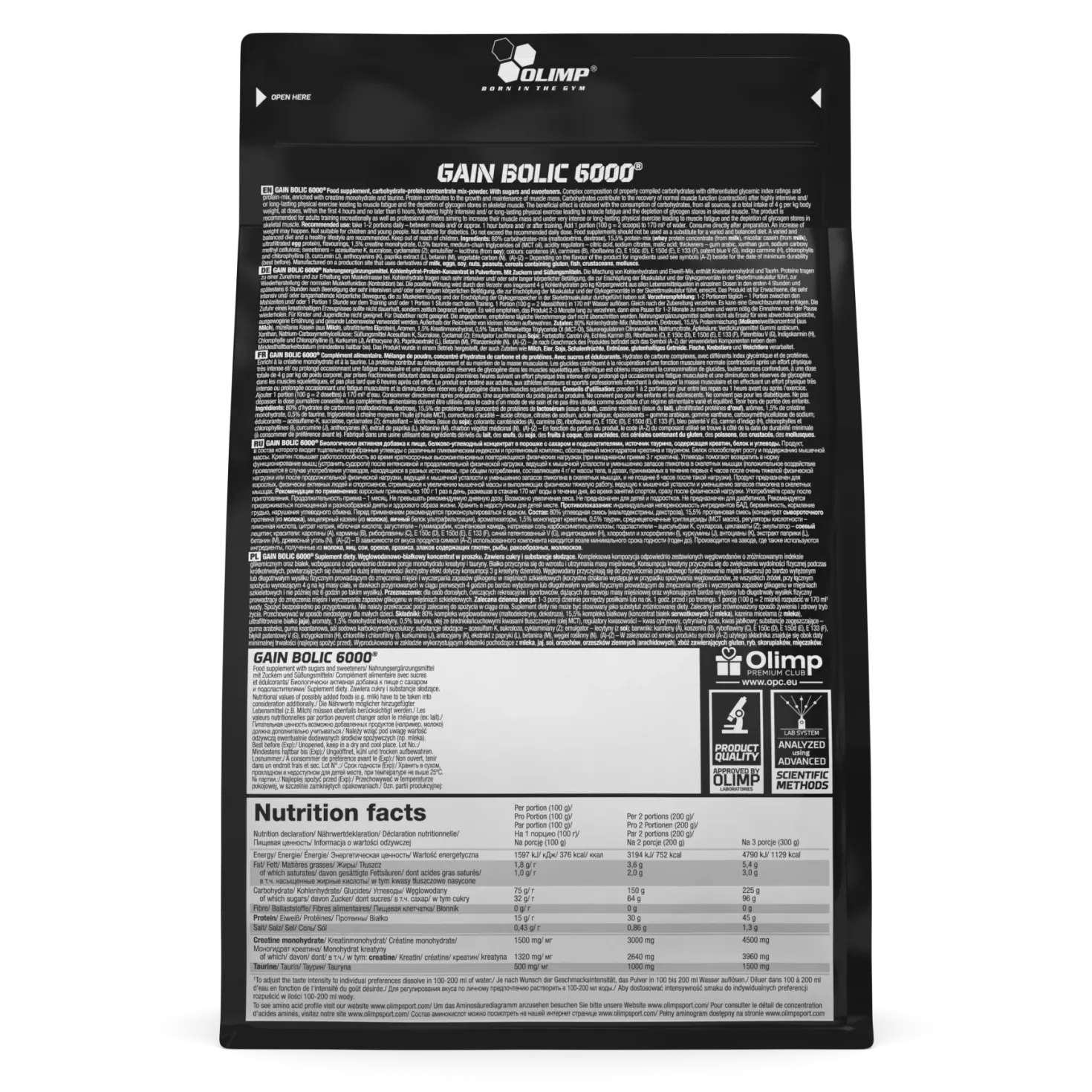 Gain Bolic 6000 (1000g)