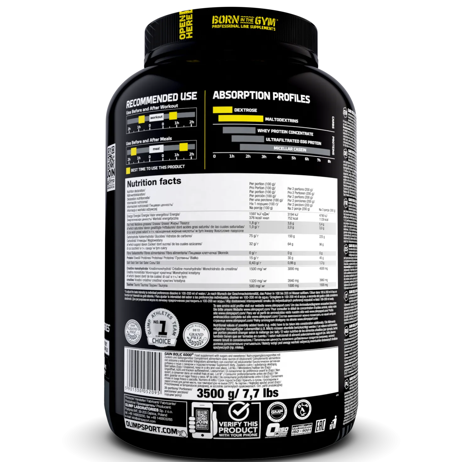 Gain Bolic 6000 (3500g)
