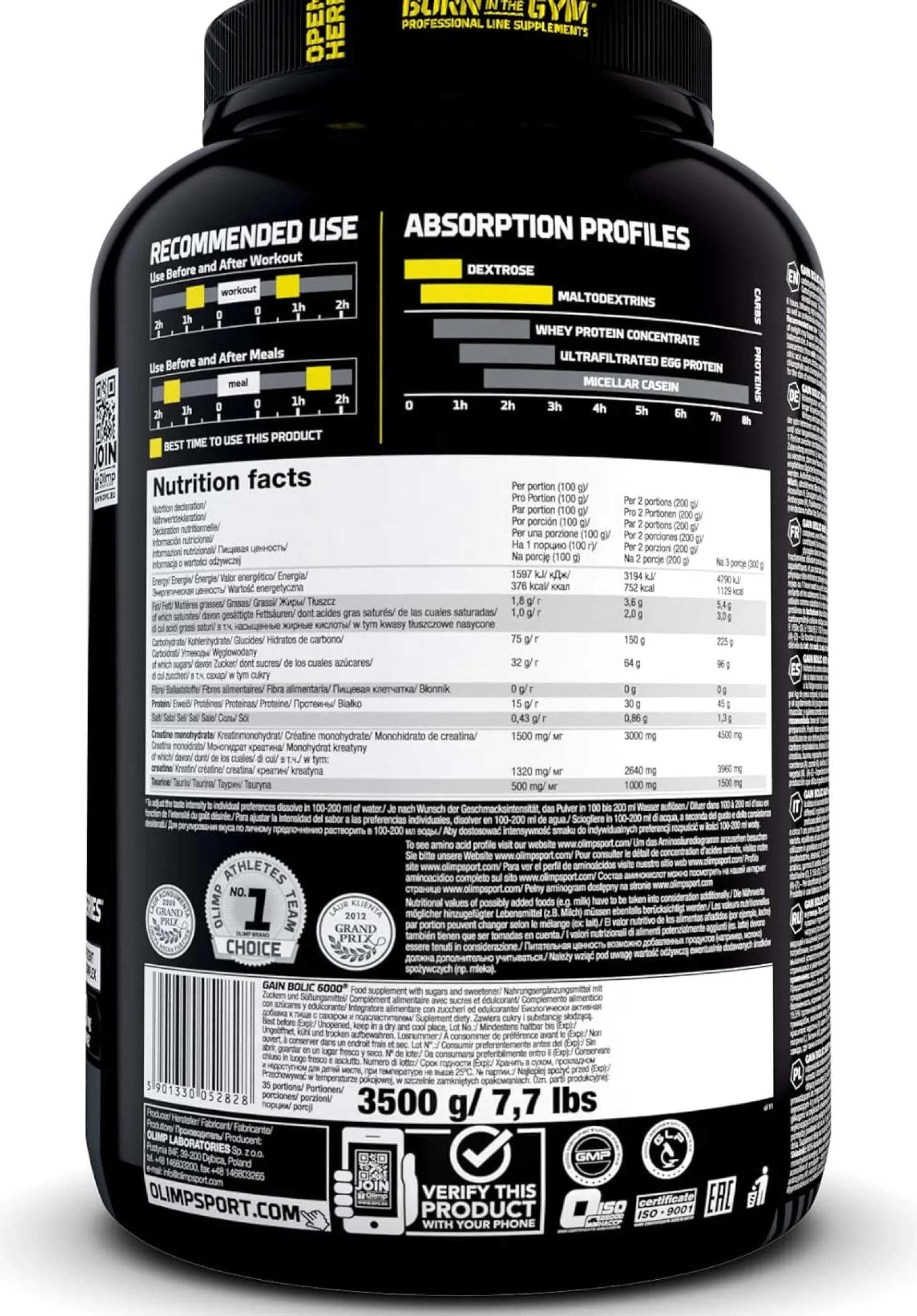 Gain Bolic 6000 (3500g)