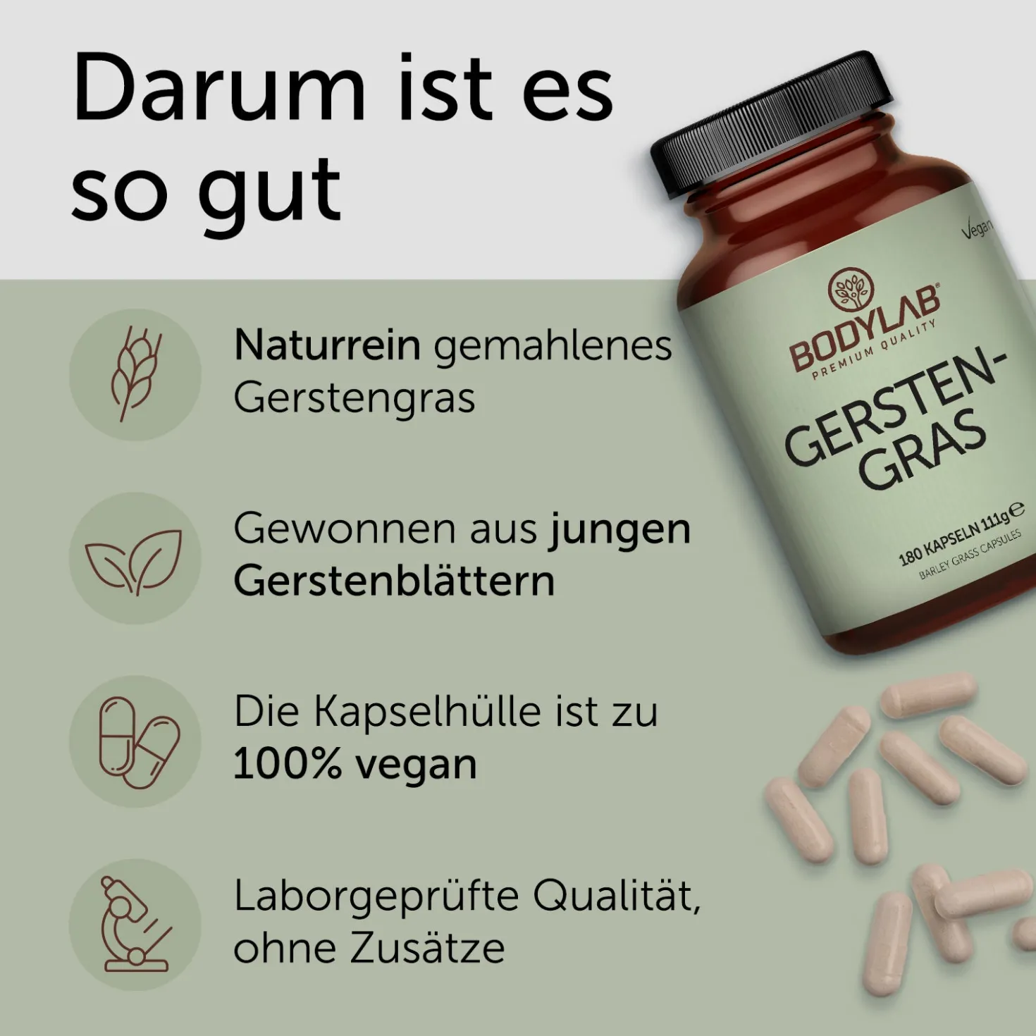 Gerstengras (180 Kapseln)