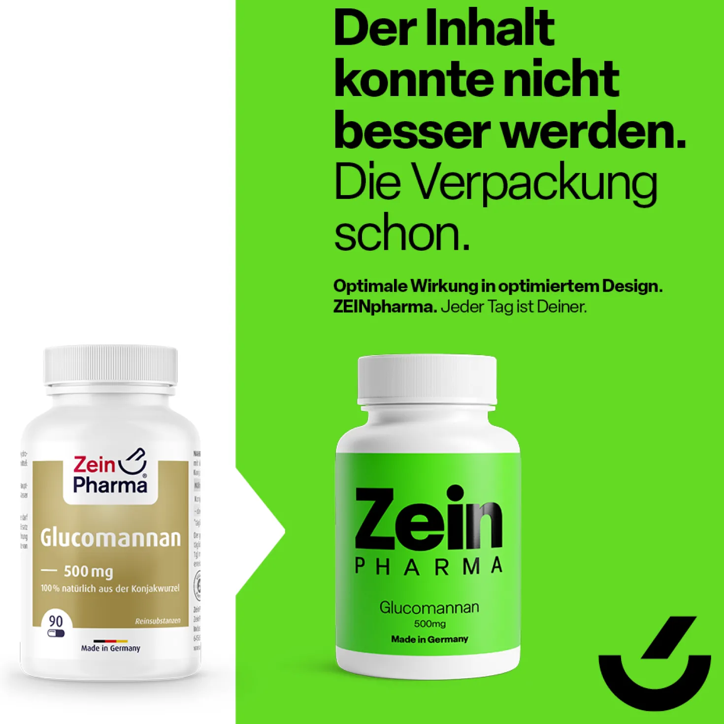 Glucomannan 500mg (90 Kapseln)